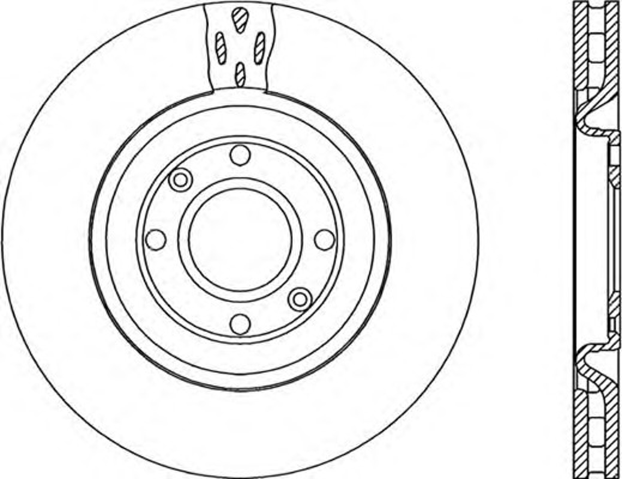 BDR1956.20 OPENPARTS Диск тормозной