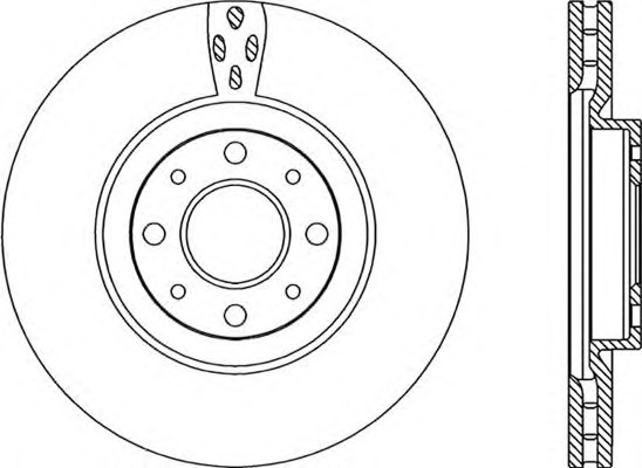 BDR2217.20 OPENPARTS Диск тормозной