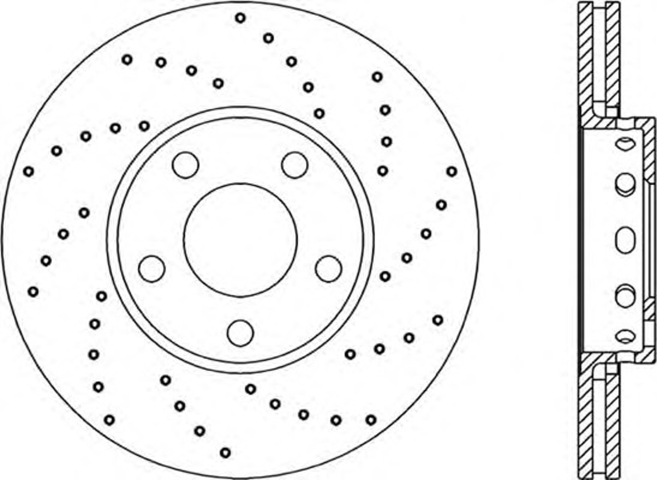 BDRS1039.25 OPENPARTS Диск тормозной