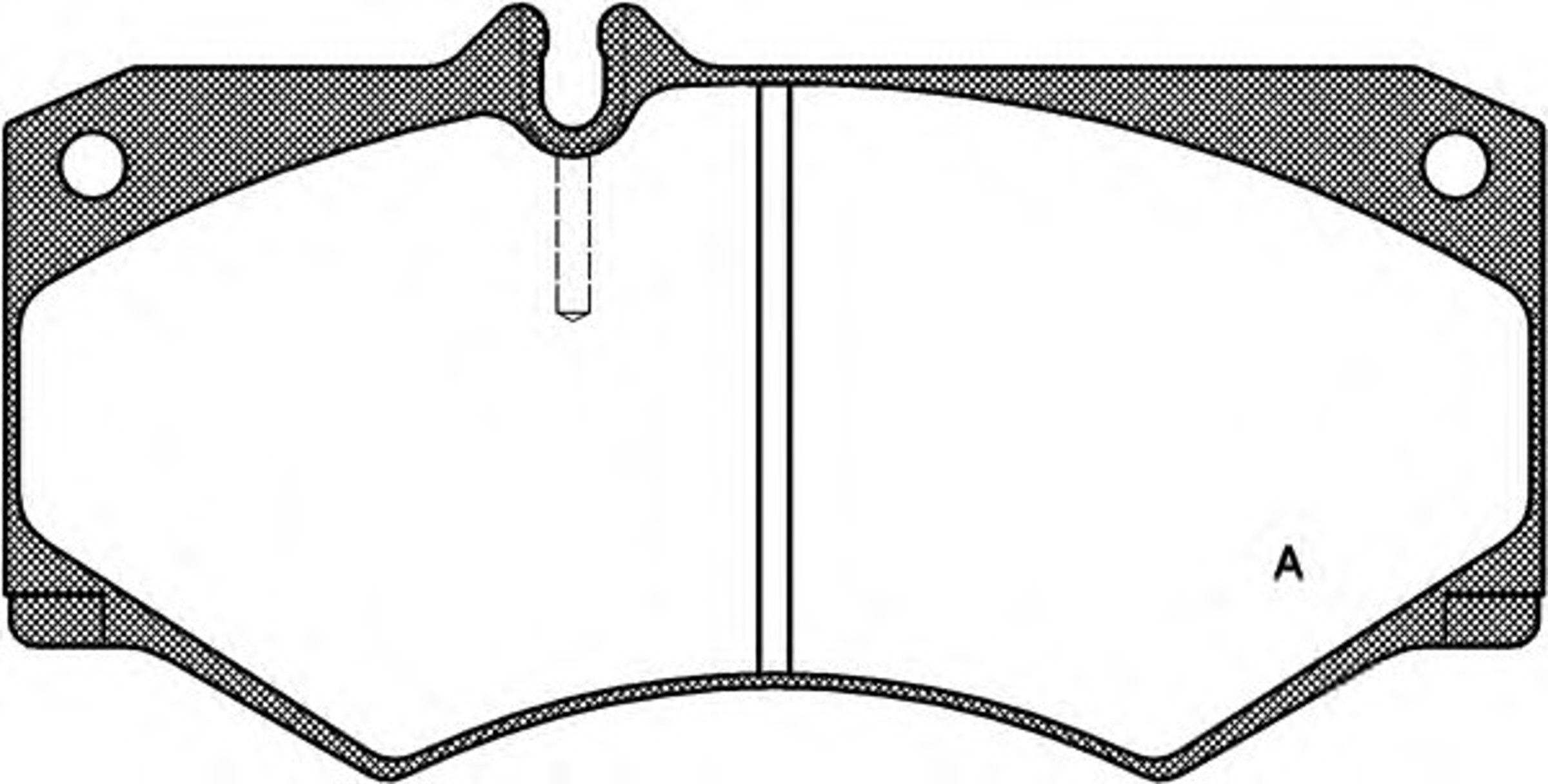 BPA0047.30 OPENPARTS Колодки тормозные дисковые