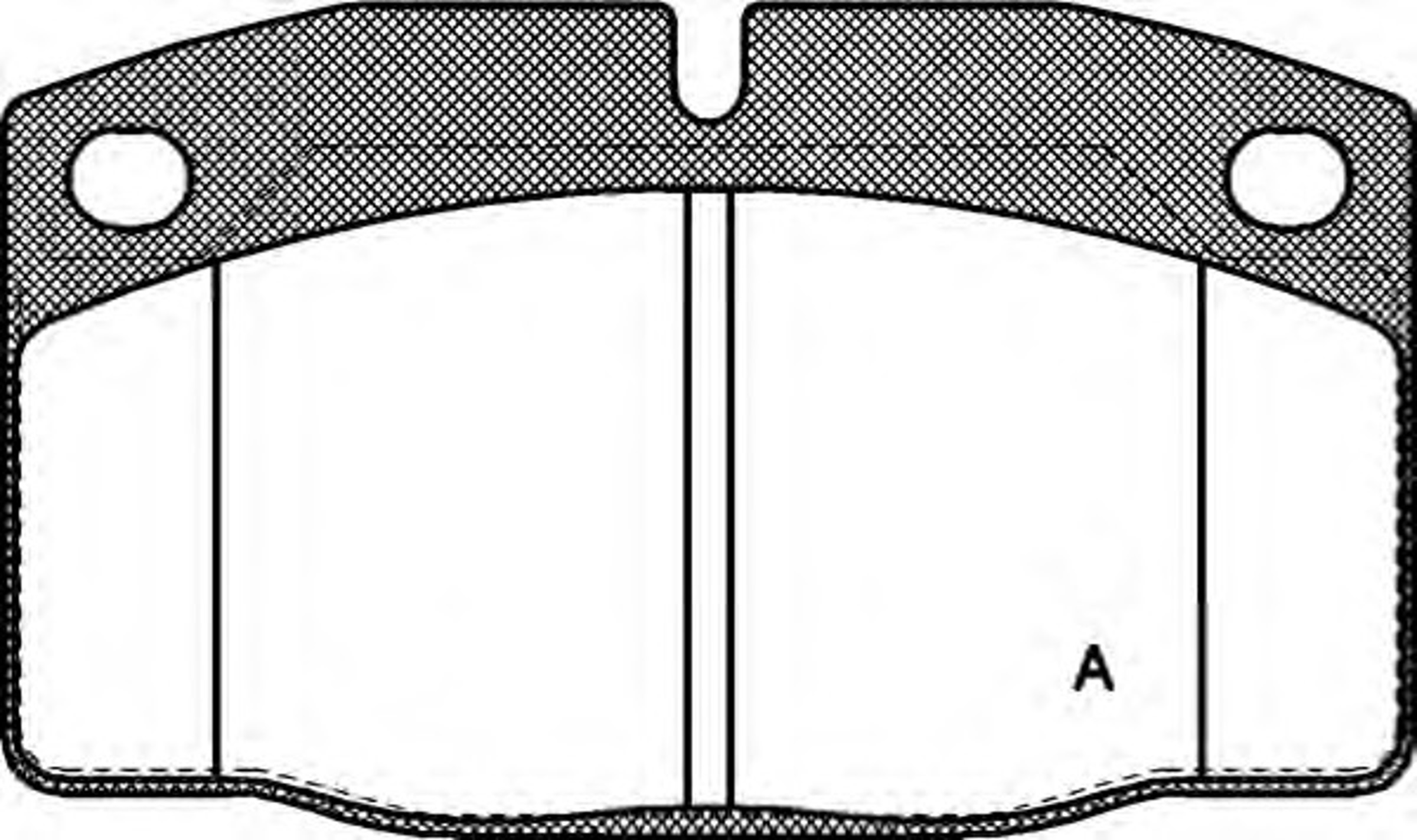 BPA0101.20 OPENPARTS Колодки тормозные дисковые