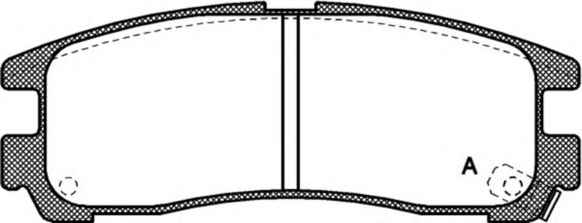 BPA0291.02 OPENPARTS Колодки тормозные дисковые