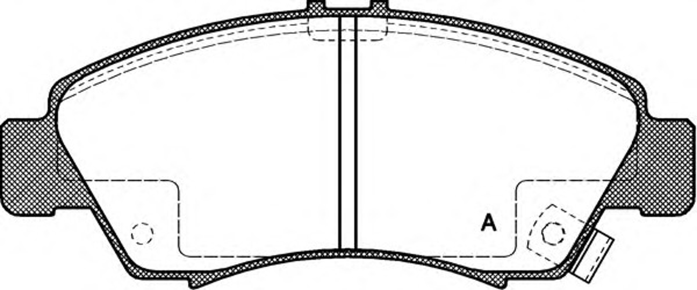 BPA0419.02 OPENPARTS Колодки тормозные дисковые