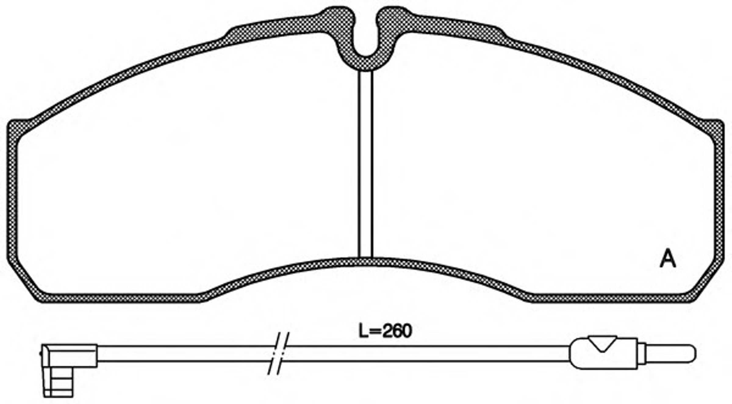 BPA0651.12 OPENPARTS Колодки тормозные дисковые