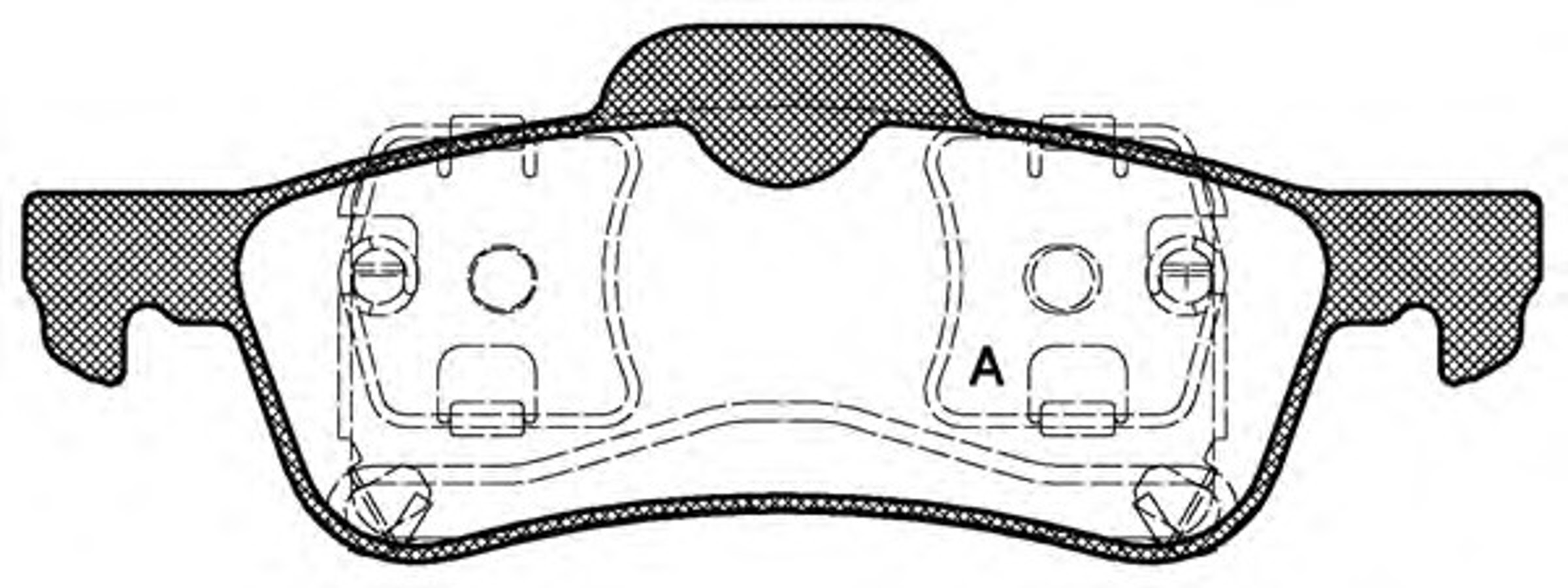 BPA0862.00 OPENPARTS Колодки тормозные дисковые