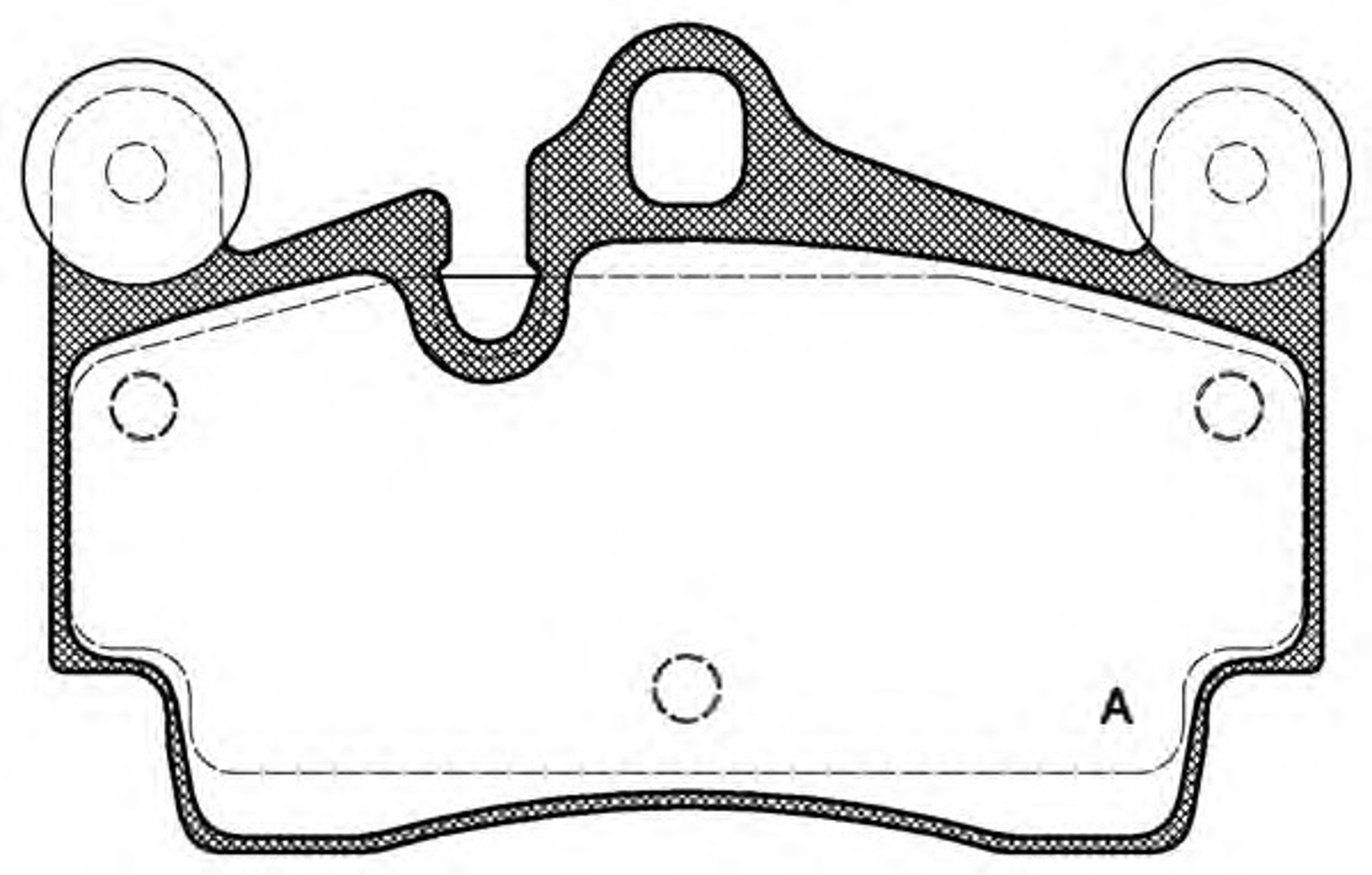 BPA0996.00 OPENPARTS Колодки тормозные дисковые