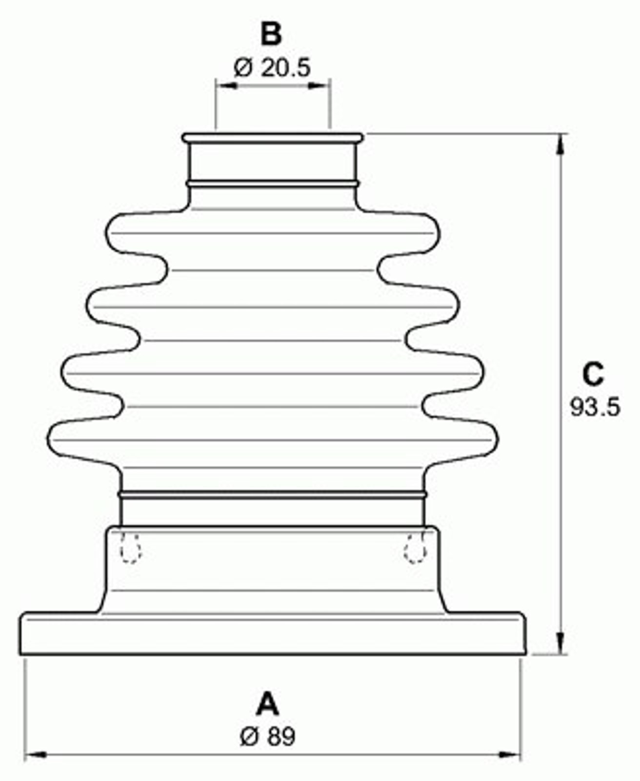 SJK7226.00 OPENPARTS Пыльник ШРУСа