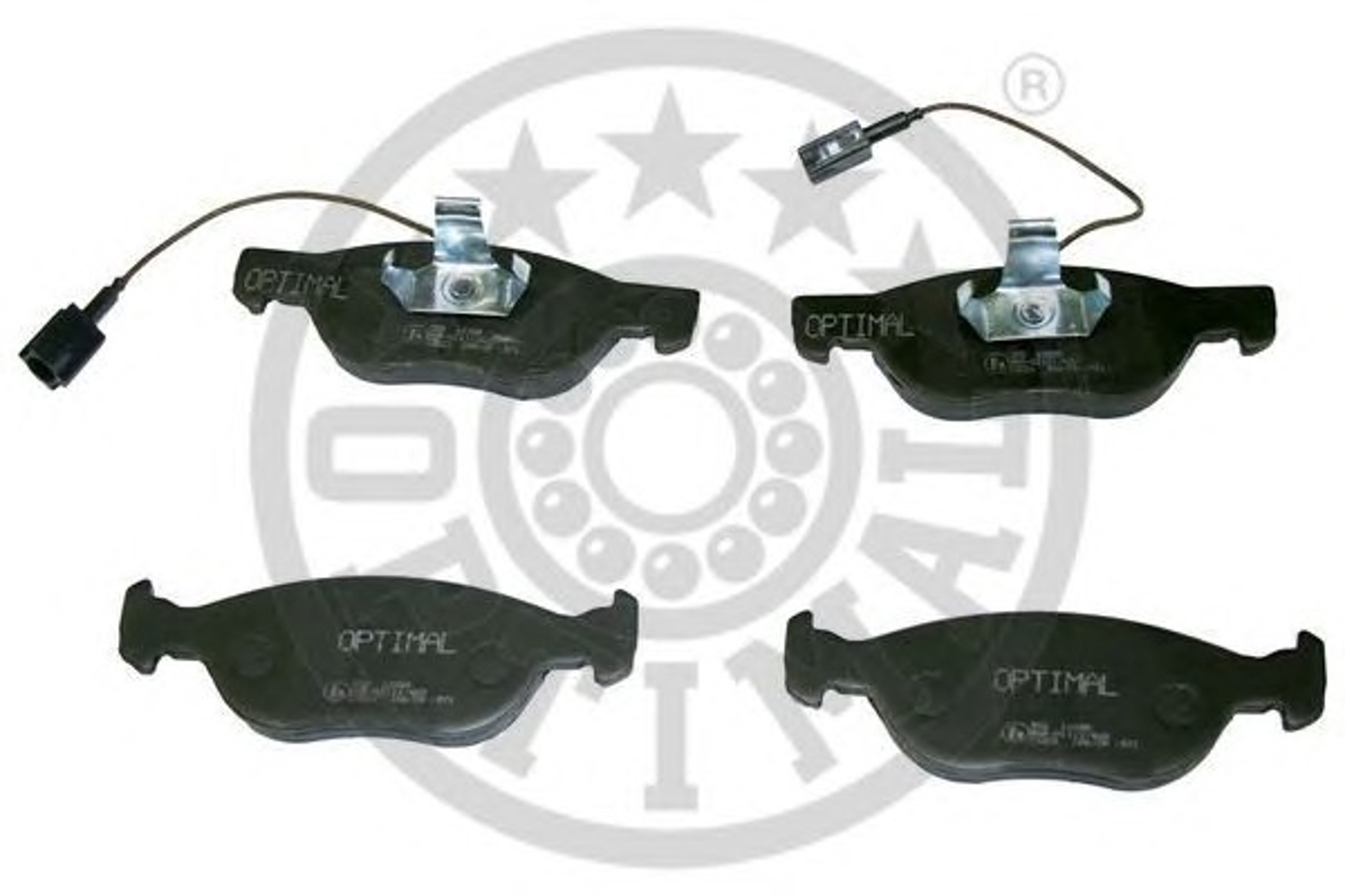 Колодки тормозные дисковые OPTIMAL 10385