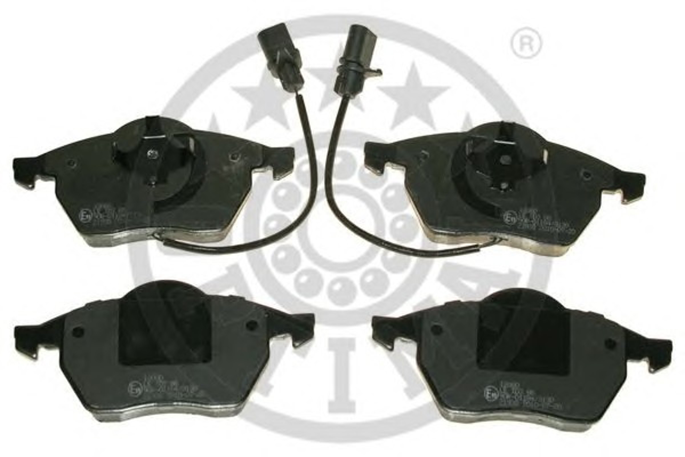Колодки тормозные дисковые OPTIMAL 12080