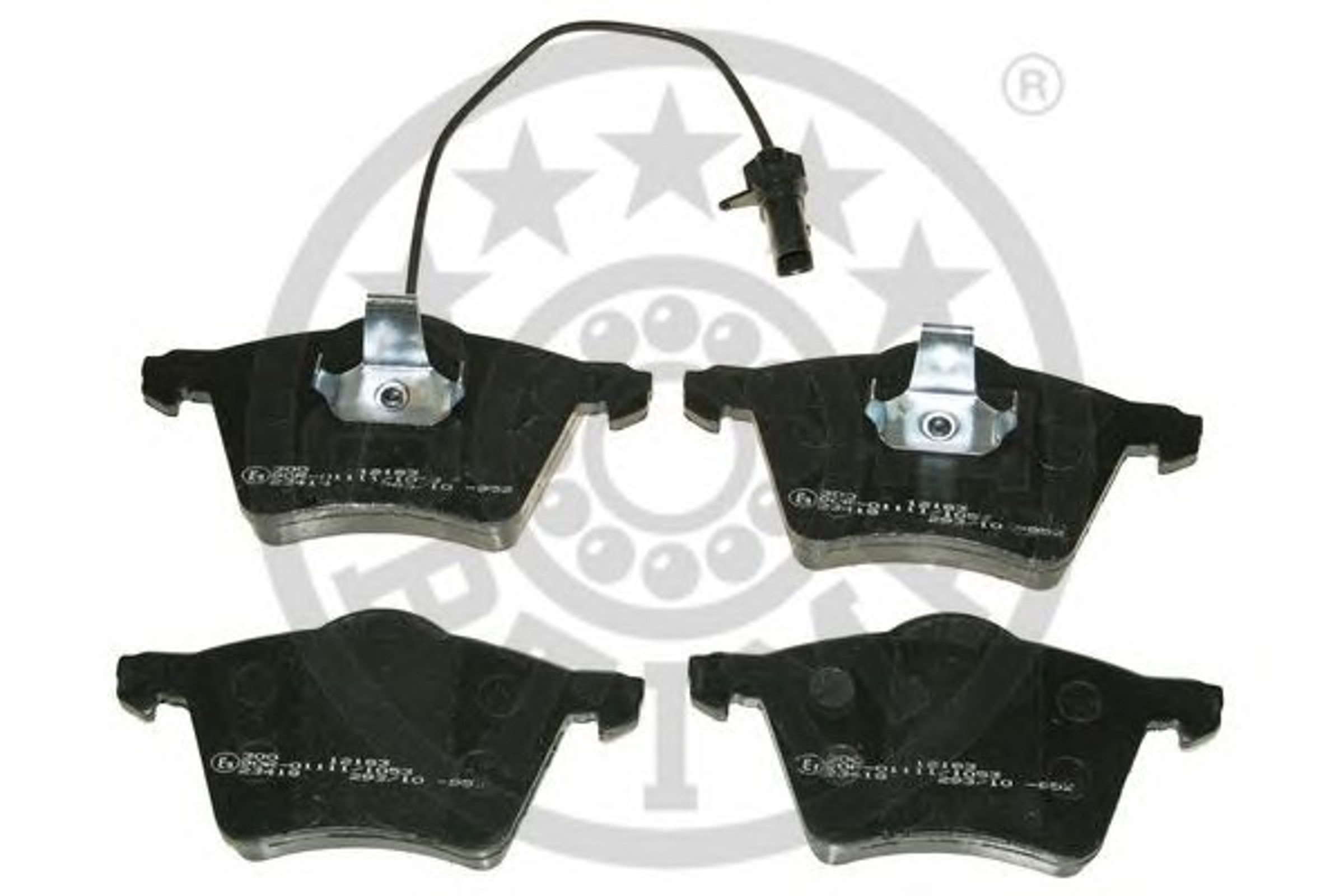Колодки тормозные дисковые OPTIMAL 12183