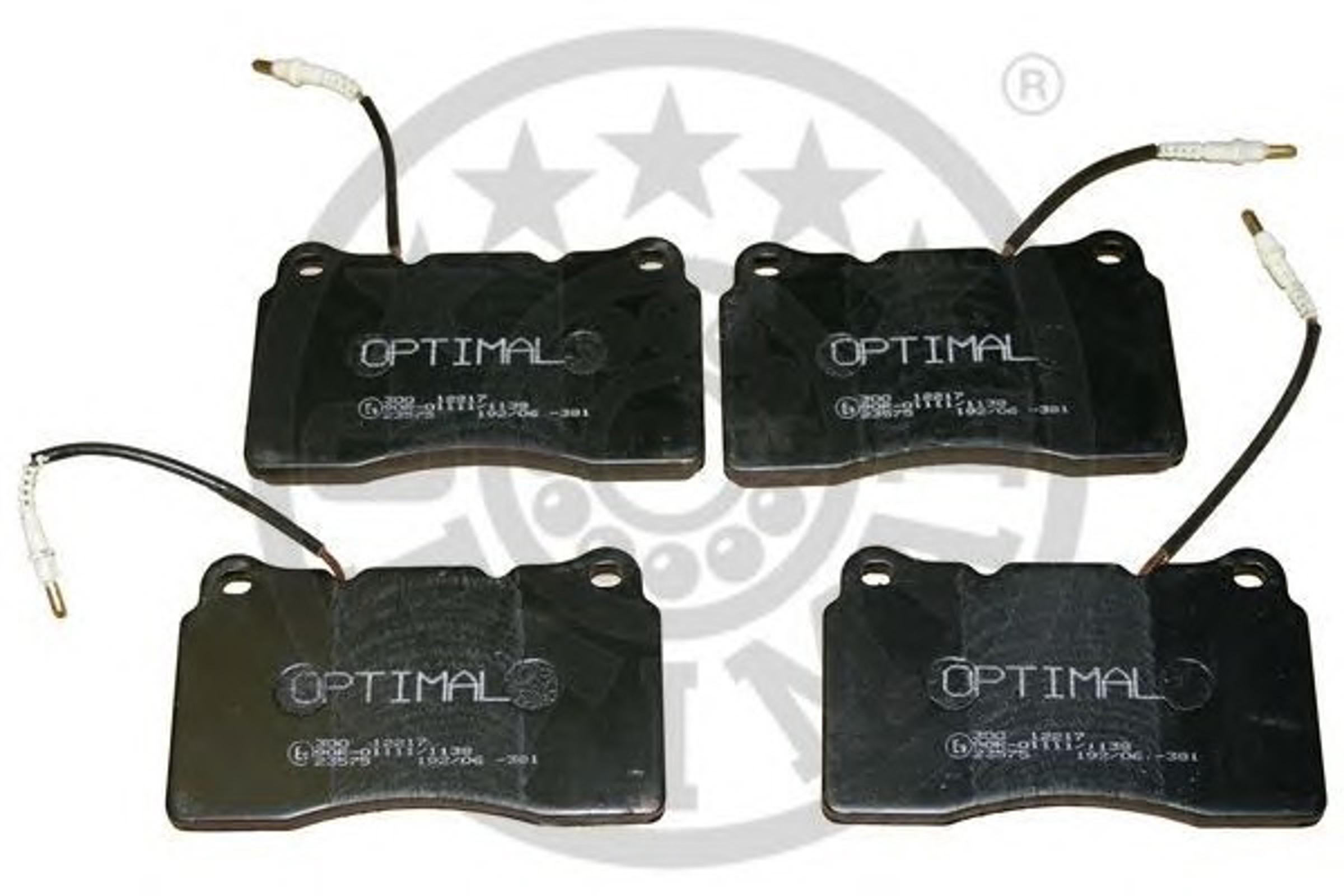 Колодки тормозные дисковые OPTIMAL 12217
