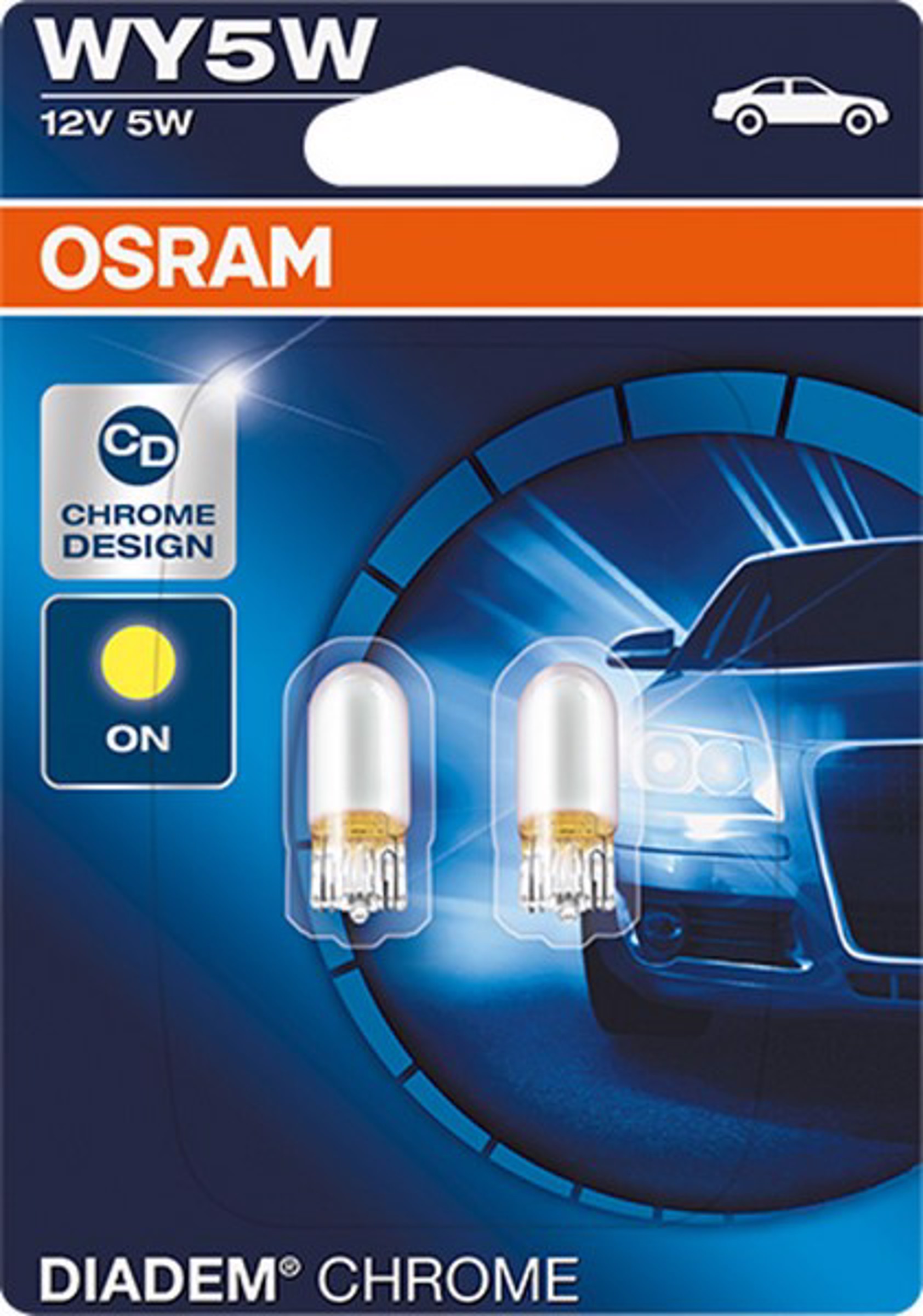 Лампочка поворотника OSRAM 2827DC-02B