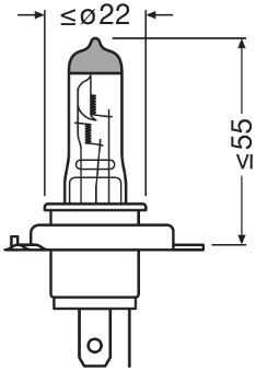 64193CBN OSRAM Лампа галогенная