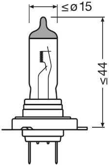 64210CBN OSRAM Лампа галогенная