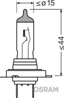 Лампочка дальнего света OSRAM 64210NBU