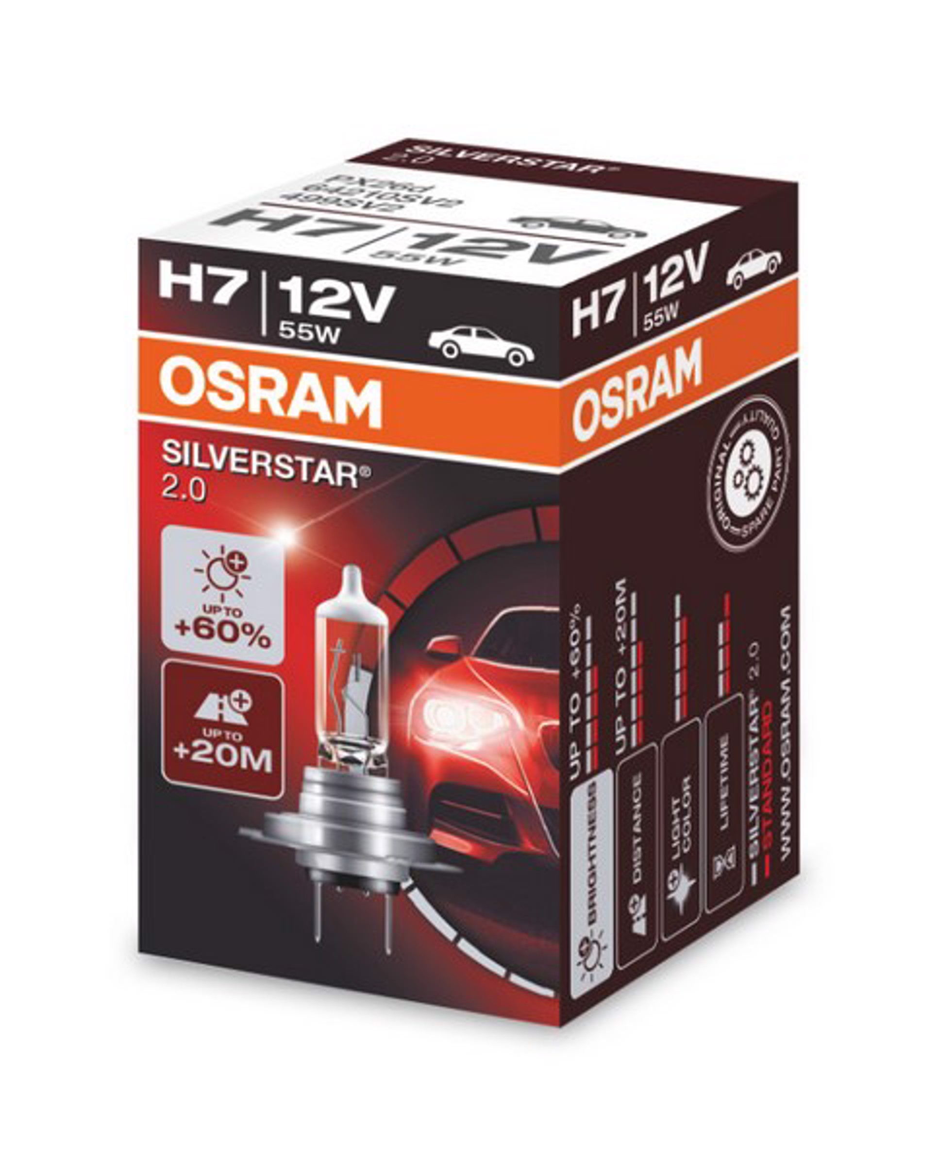 Лампочка дальнего света OSRAM 64210SV2