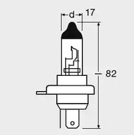 Фото 2 64196 OSRAM Лампа галогенная для грузовых автомобилей