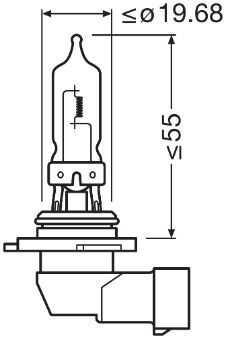 9005CBN-HCB OSRAM Комплект галогенных ламп