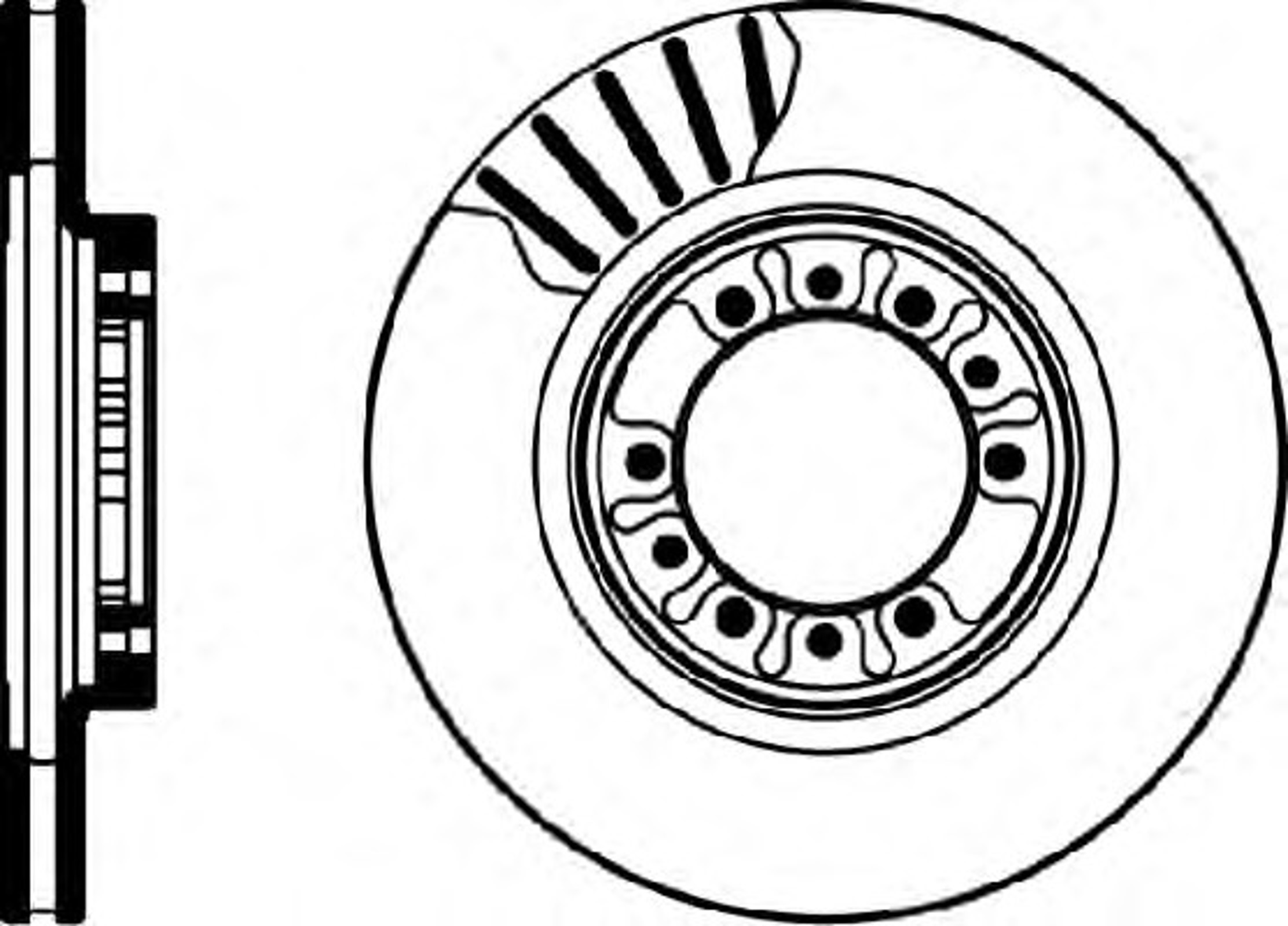 Диск тормозной HELLA/BEHR/PAGID 50219