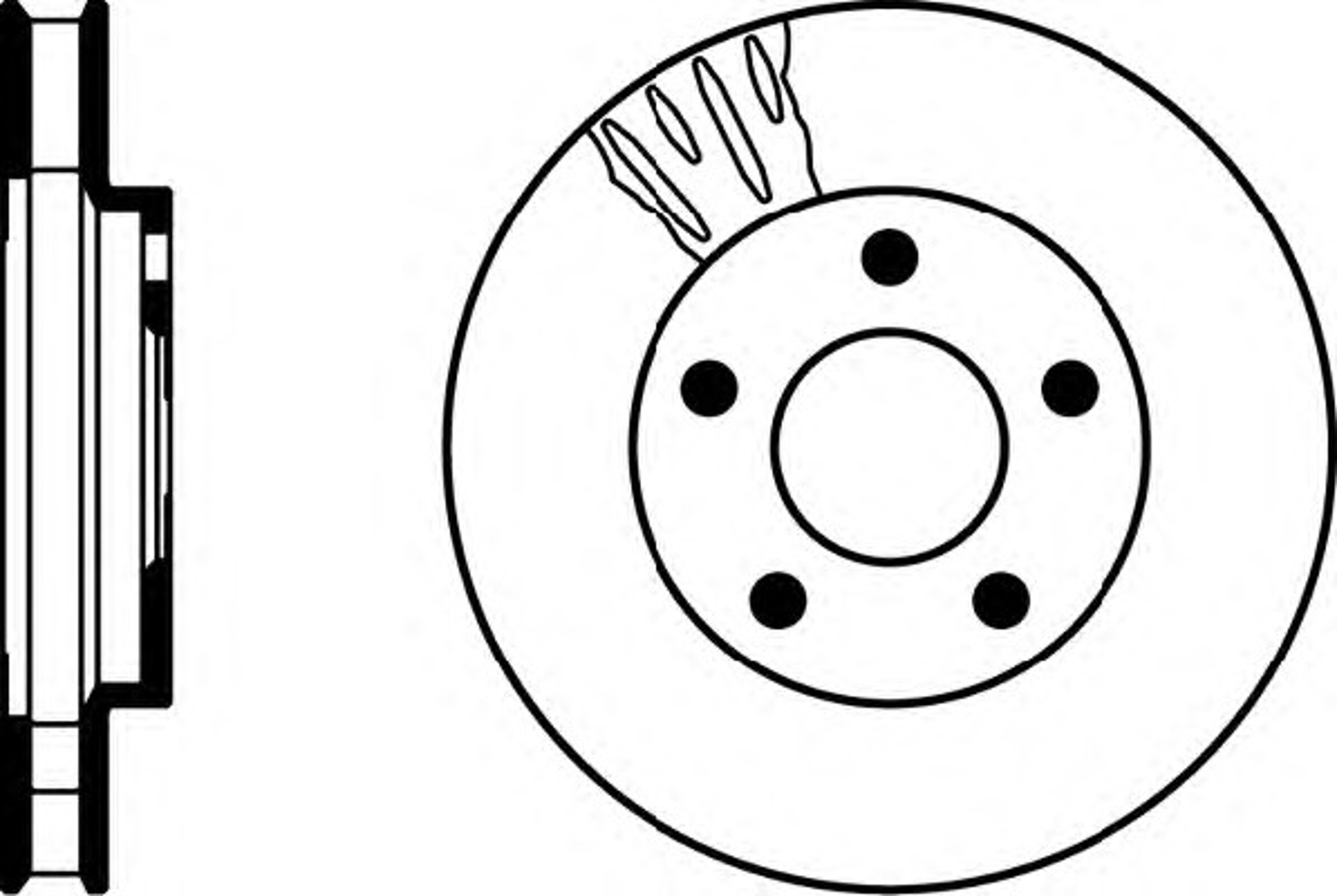 Диск тормозной HELLA/BEHR/PAGID 50233