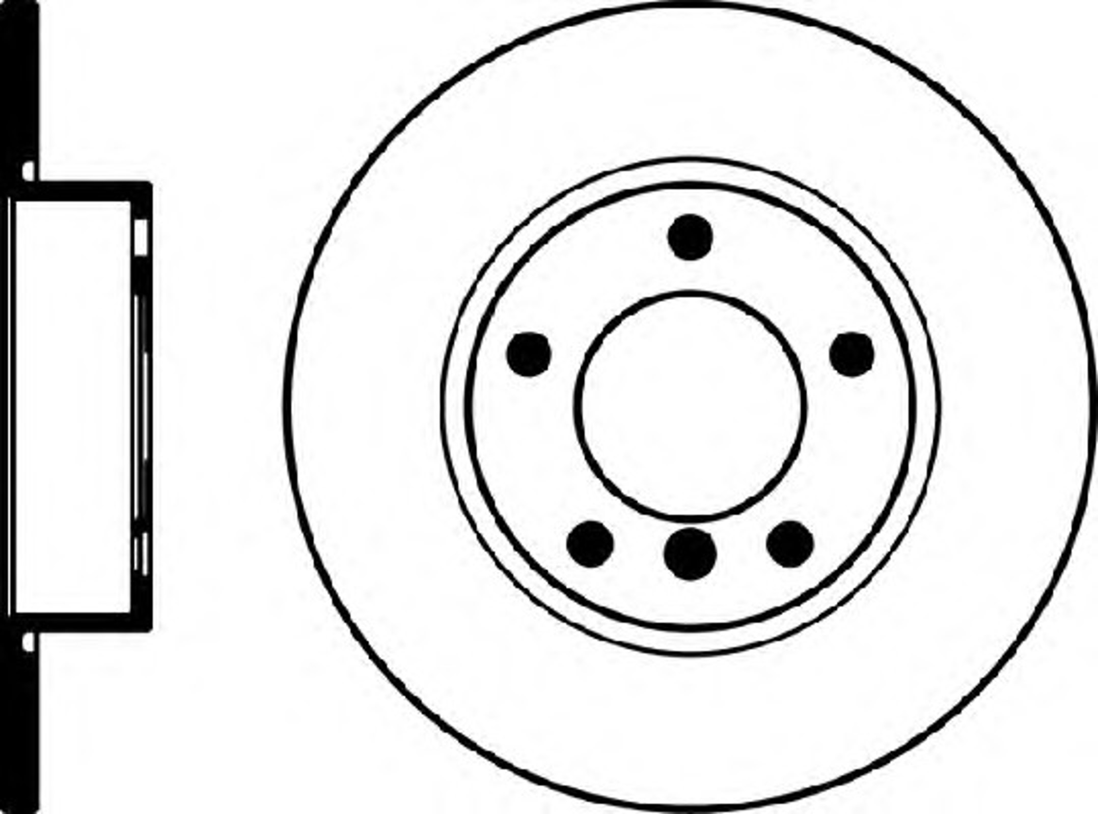 Диск тормозной HELLA/BEHR/PAGID 50412