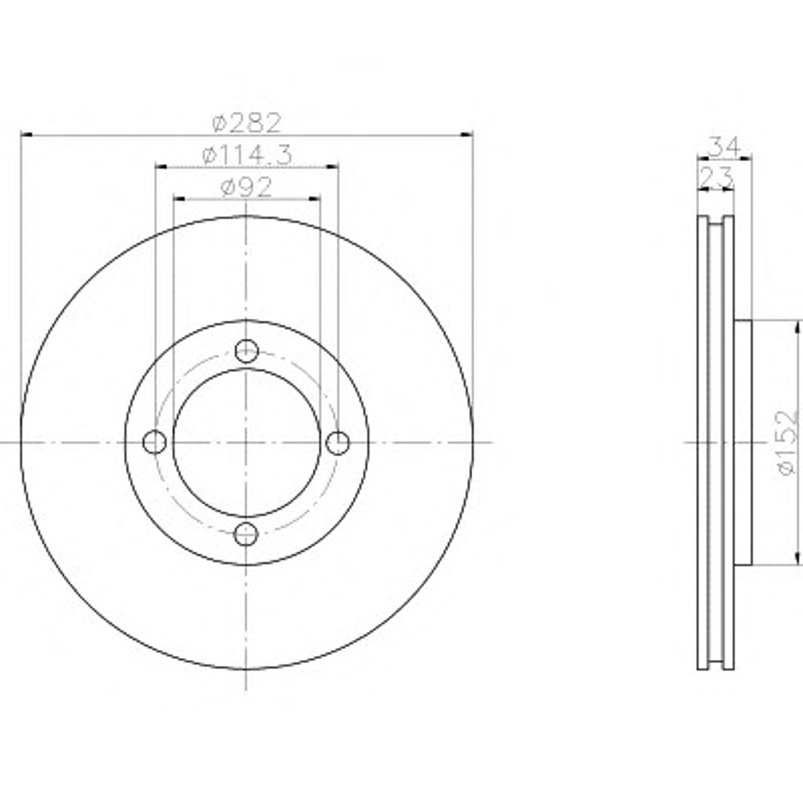 Диск тормозной HELLA/BEHR/PAGID 51120