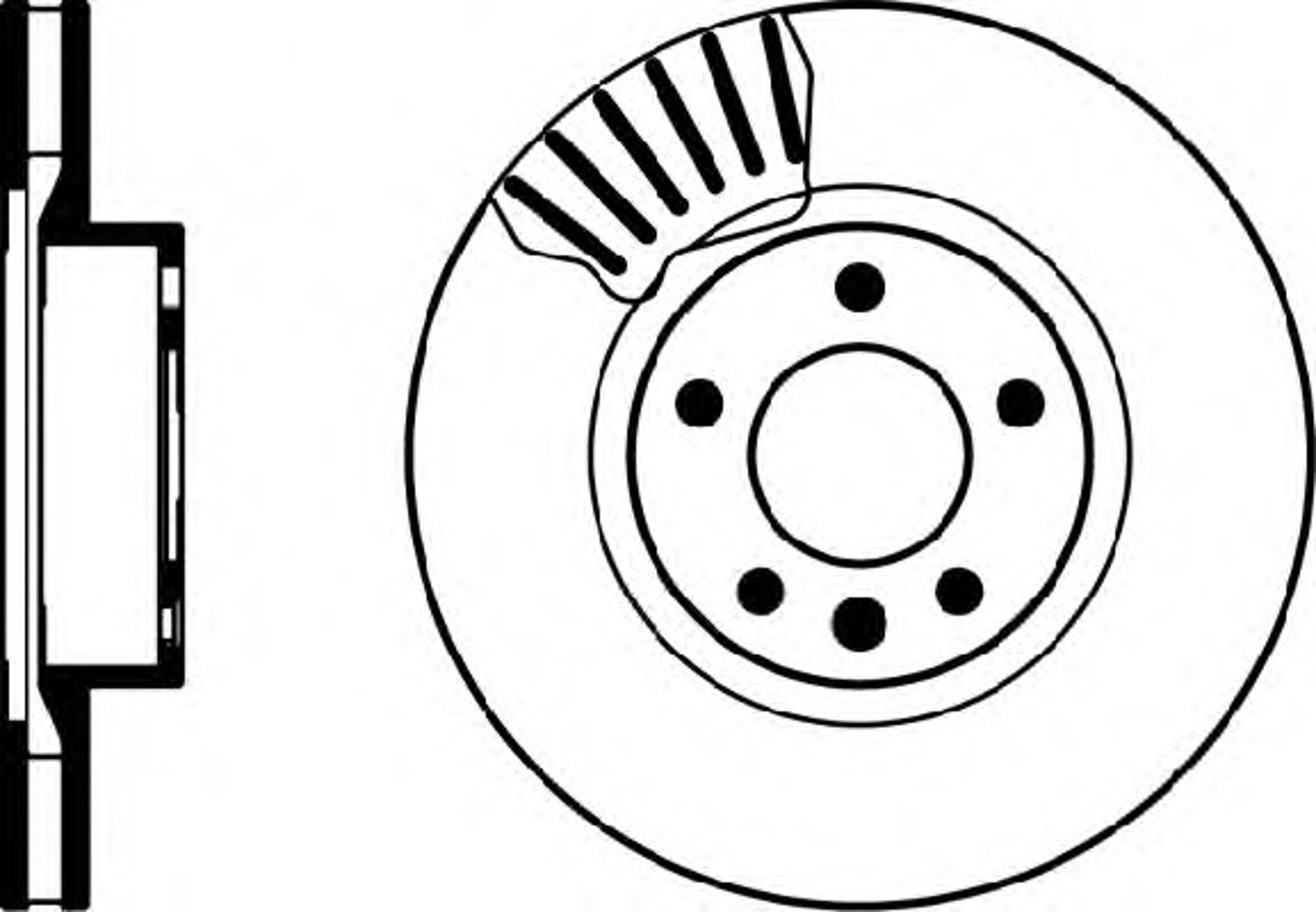 Диск тормозной HELLA/BEHR/PAGID 52423