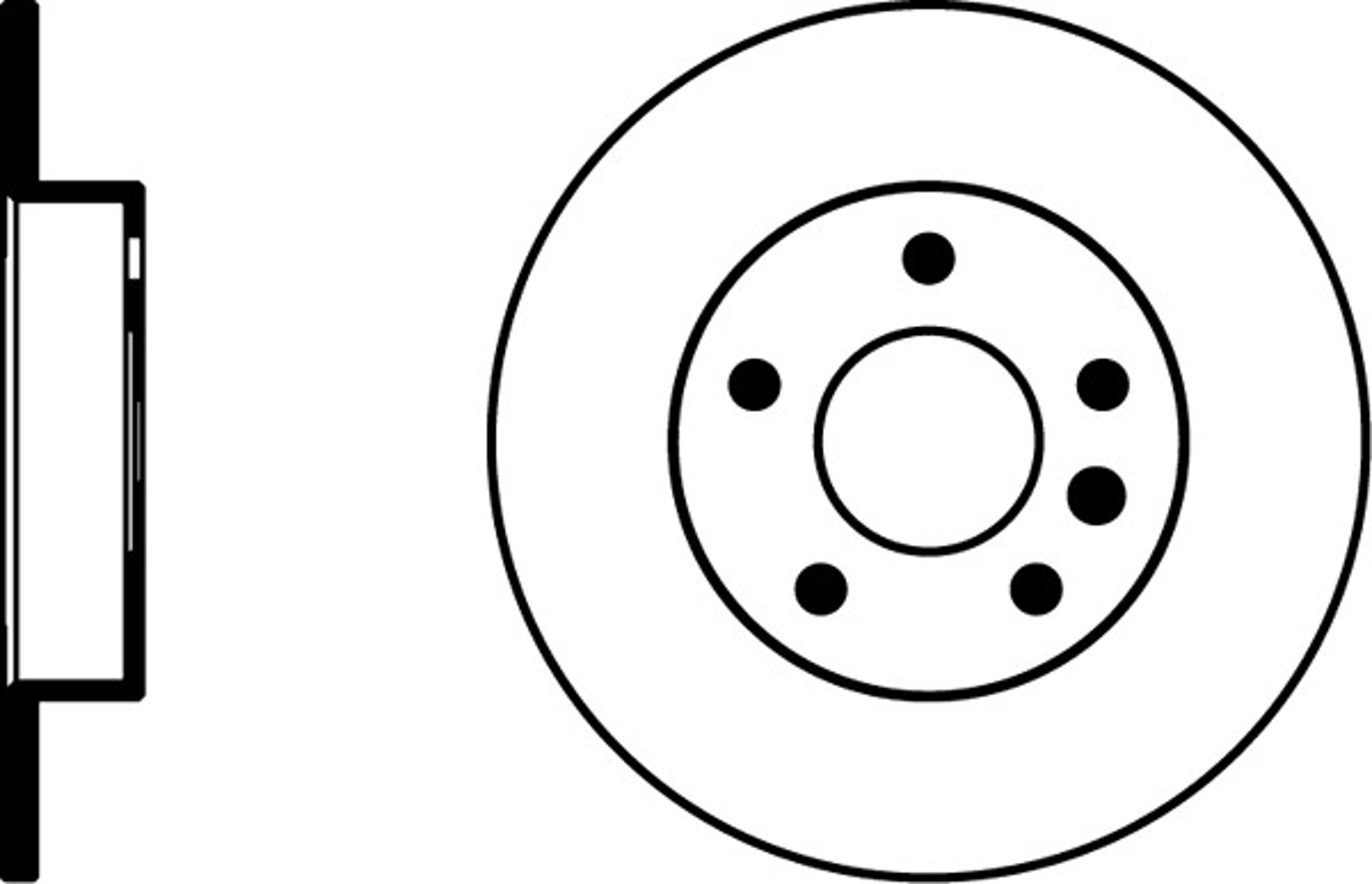 Диск тормозной HELLA/BEHR/PAGID 52433