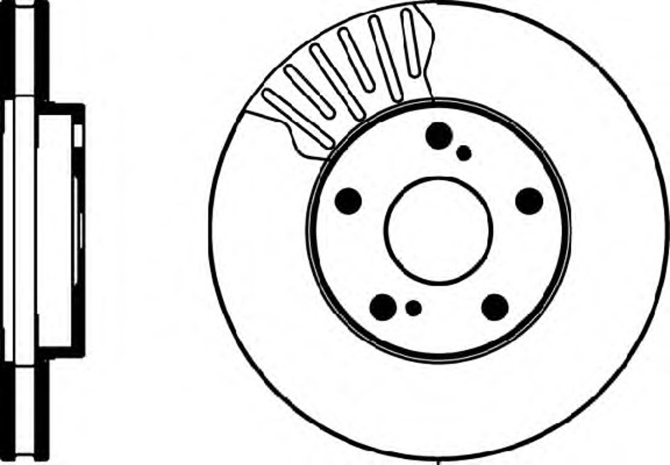 Диск тормозной HELLA/BEHR/PAGID 53625
