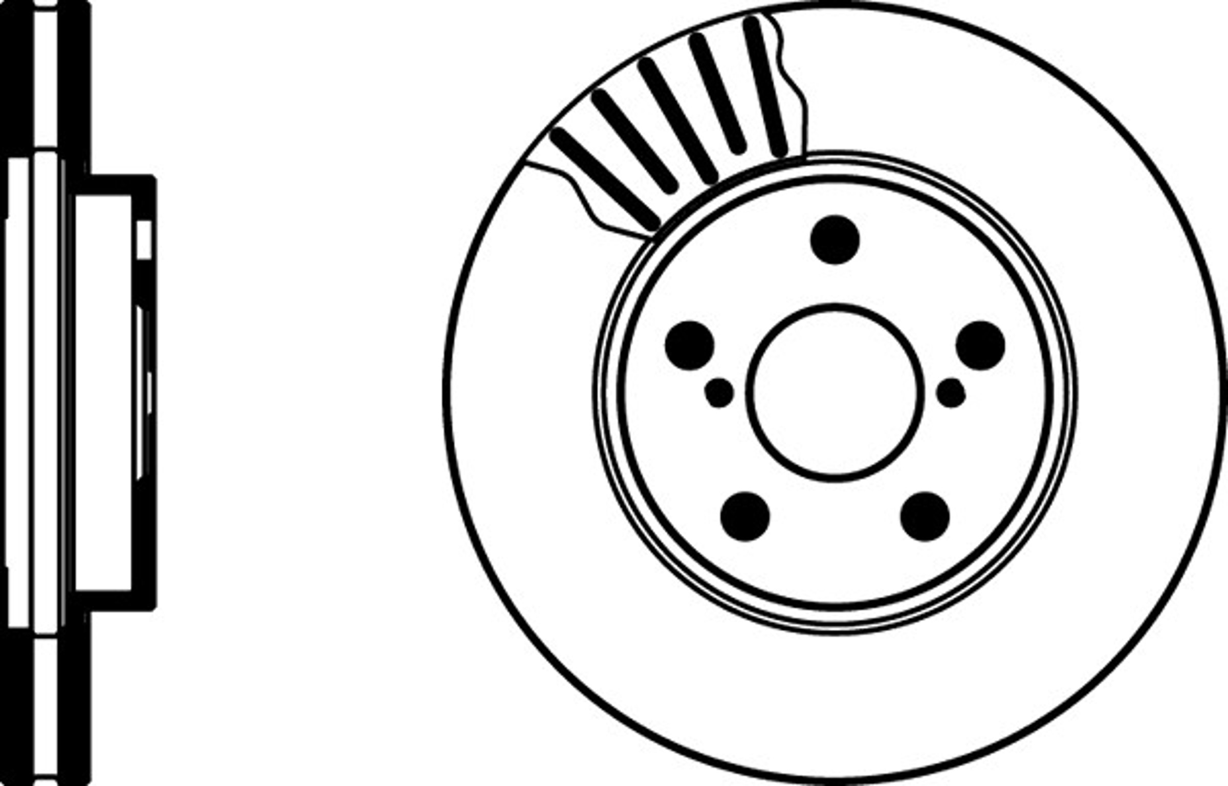 Диск тормозной HELLA/BEHR/PAGID 53643