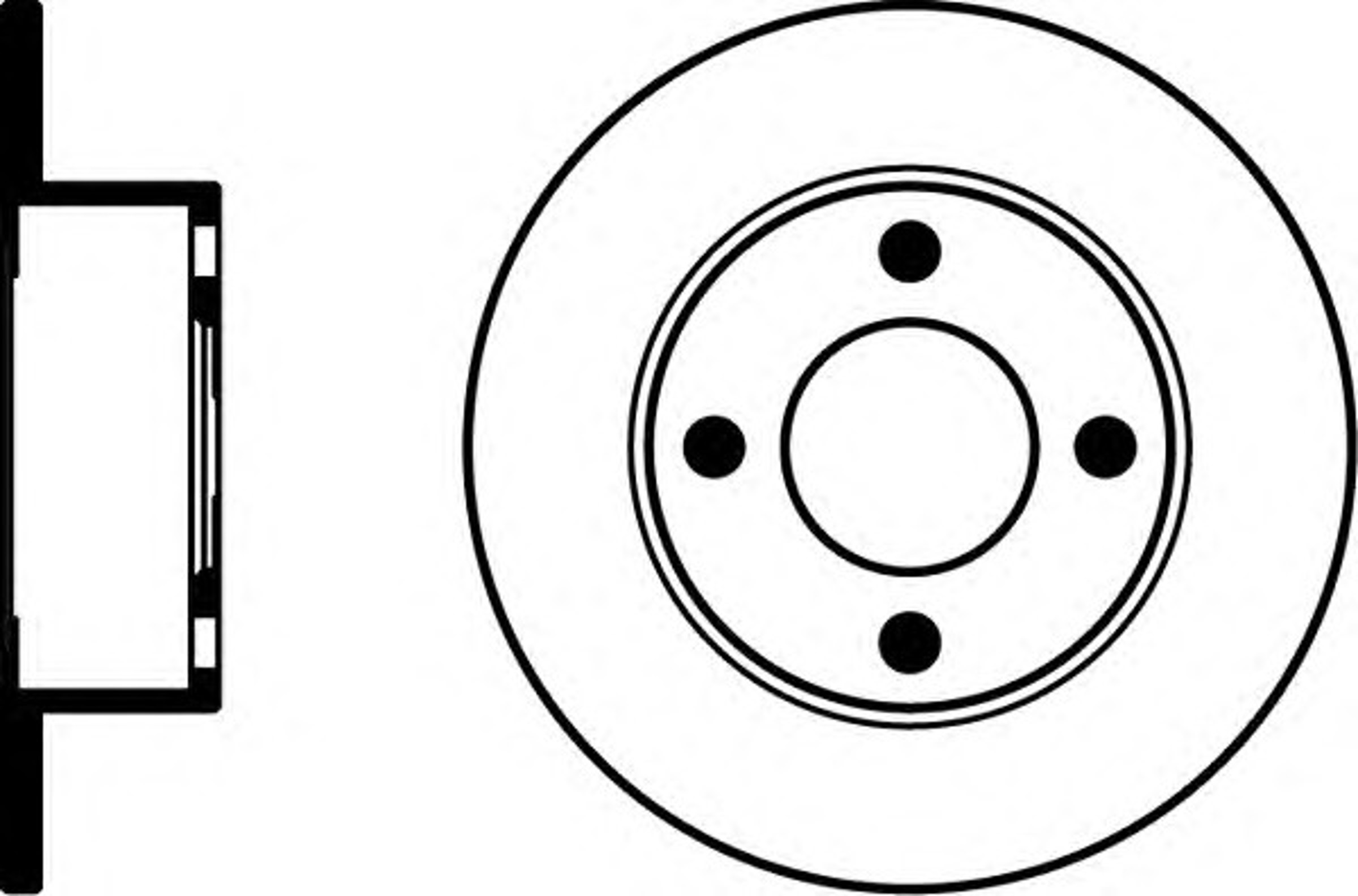 Диск тормозной HELLA/BEHR/PAGID 53909
