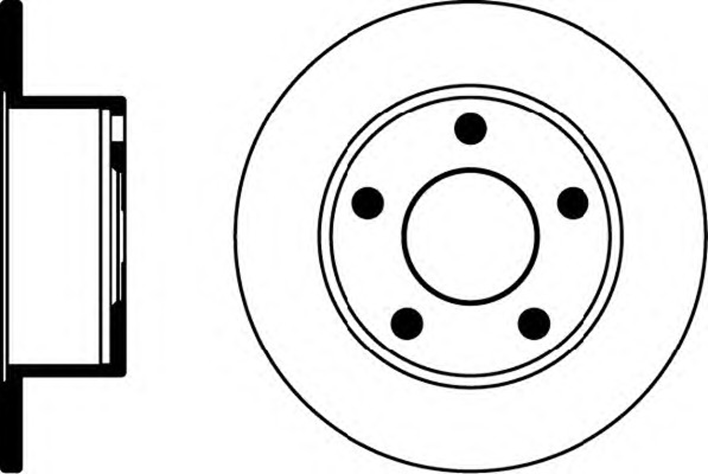 Диск тормозной HELLA/BEHR/PAGID 53924