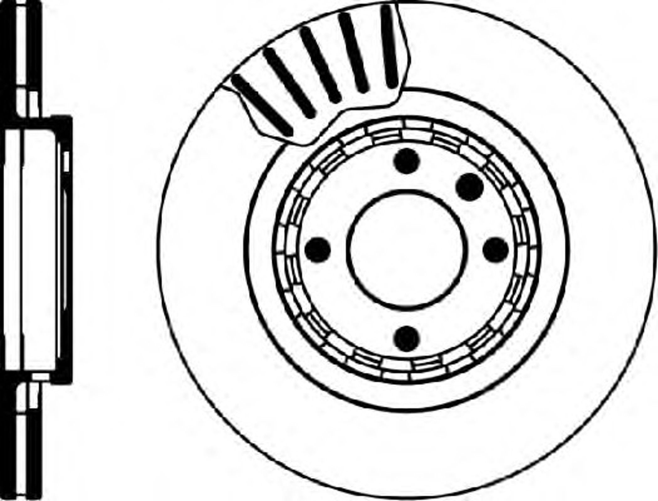 Диск тормозной HELLA/BEHR/PAGID 53950