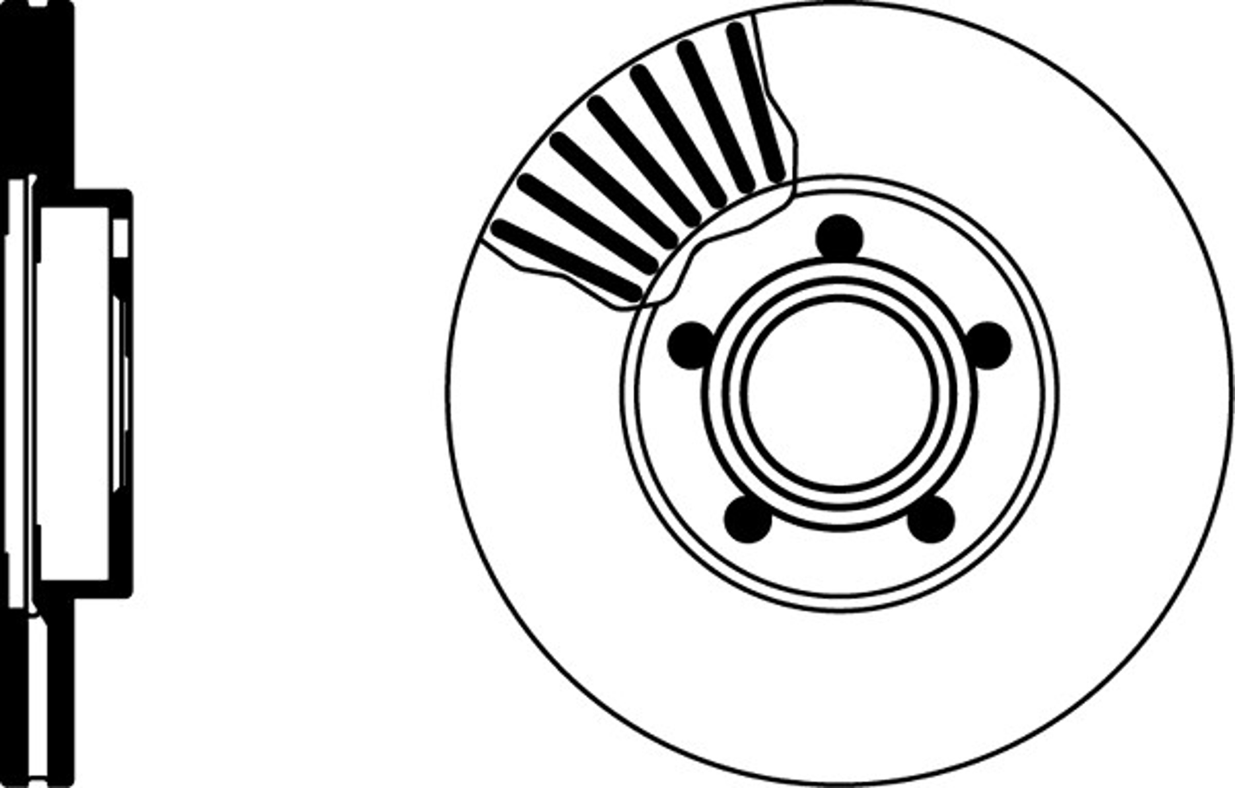 Диск тормозной HELLA/BEHR/PAGID 53962