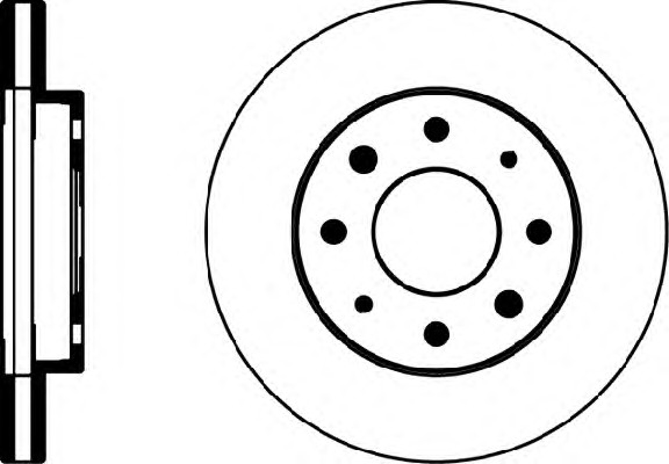 Диск тормозной HELLA/BEHR/PAGID 54023