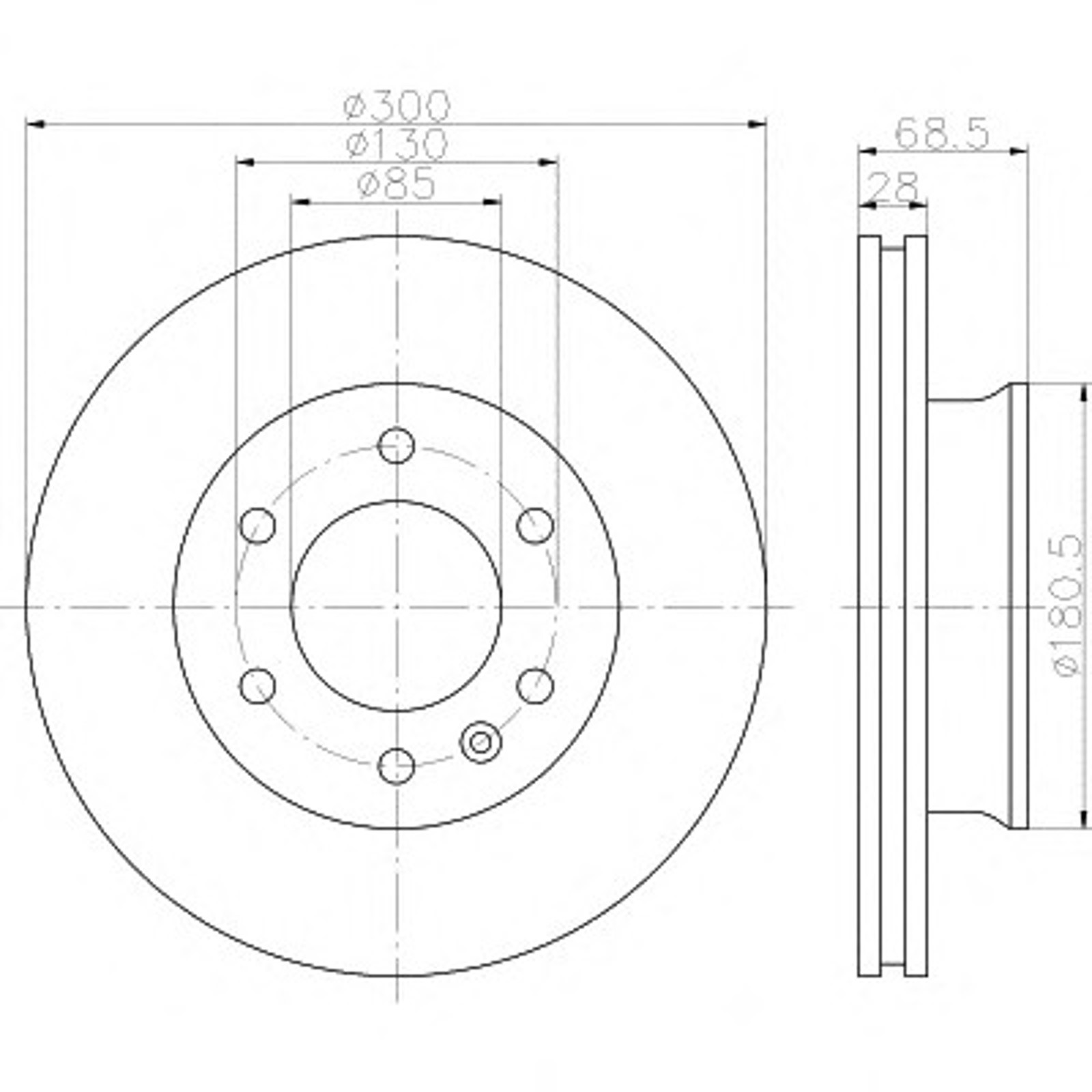 Диск тормозной HELLA/BEHR/PAGID 59432