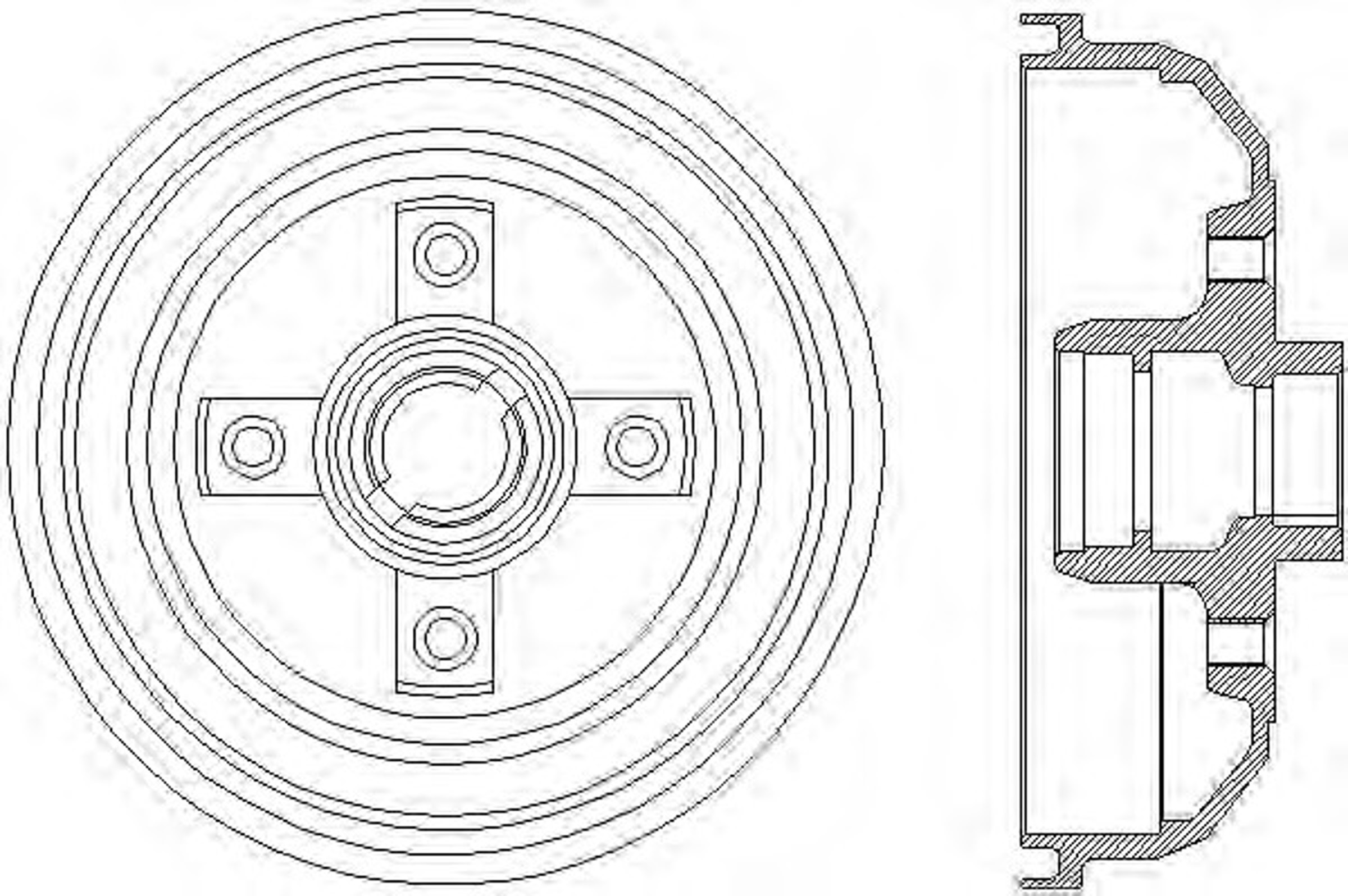 Барабан тормозной HELLA/BEHR/PAGID 62401