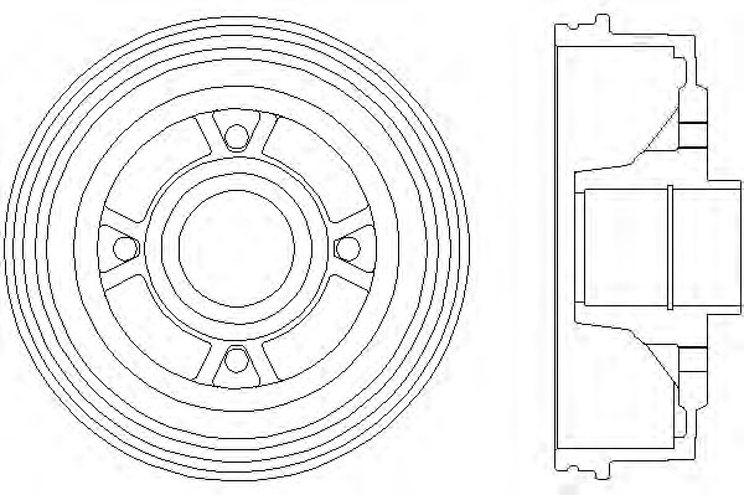 Барабан тормозной HELLA/BEHR/PAGID 62807