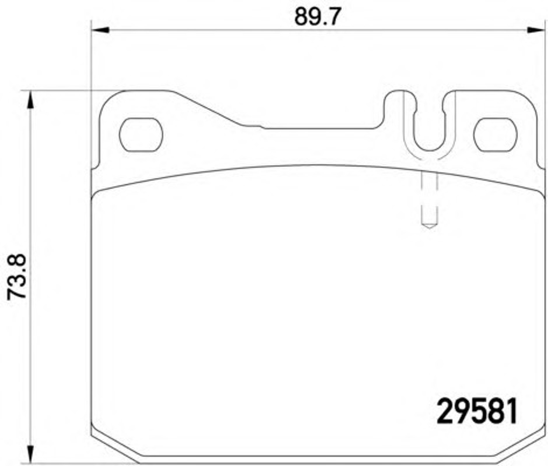 C5006 PAGID Колодки тормозные дисковые