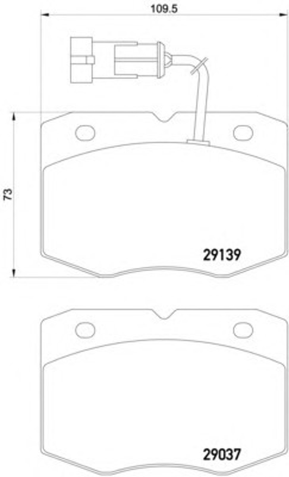 Колодки тормозные дисковые HELLA/BEHR/PAGID C6018