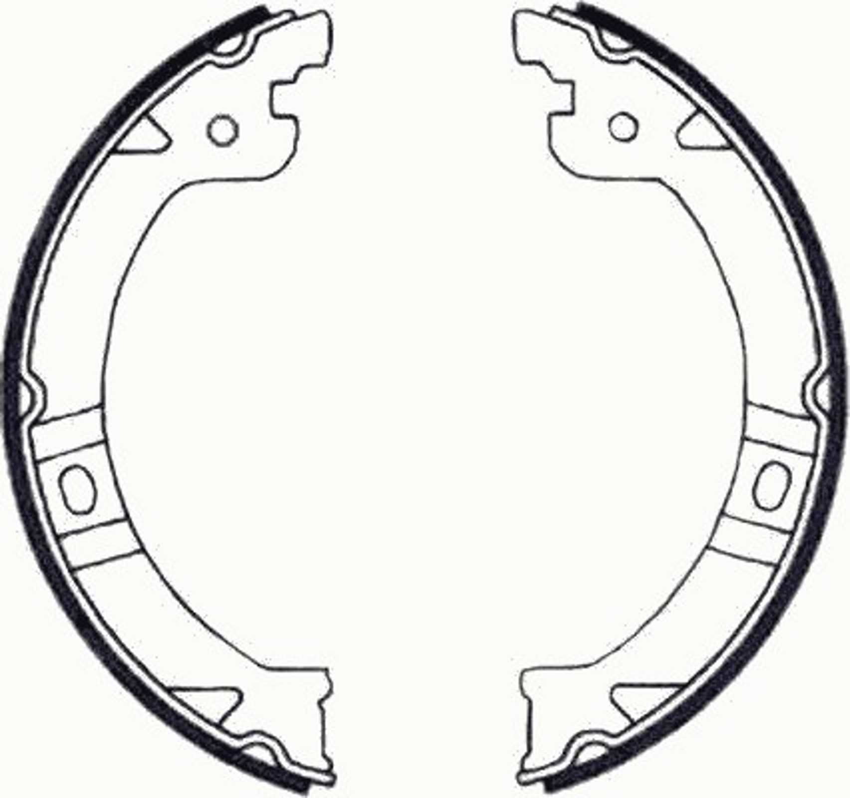 Колодки тормозные барабанные HELLA/BEHR/PAGID H1696