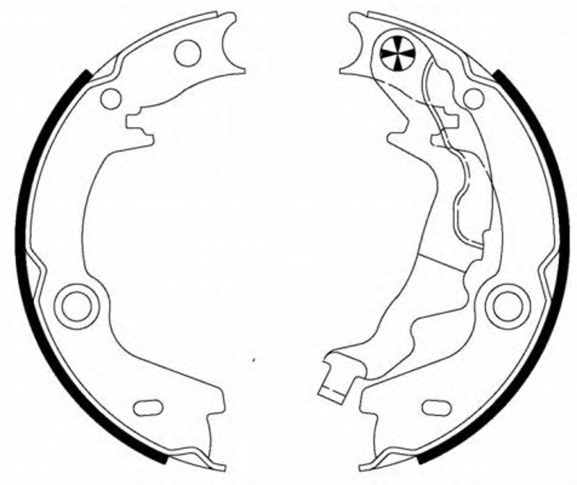 Колодки тормозные барабанные HELLA/BEHR/PAGID H1729