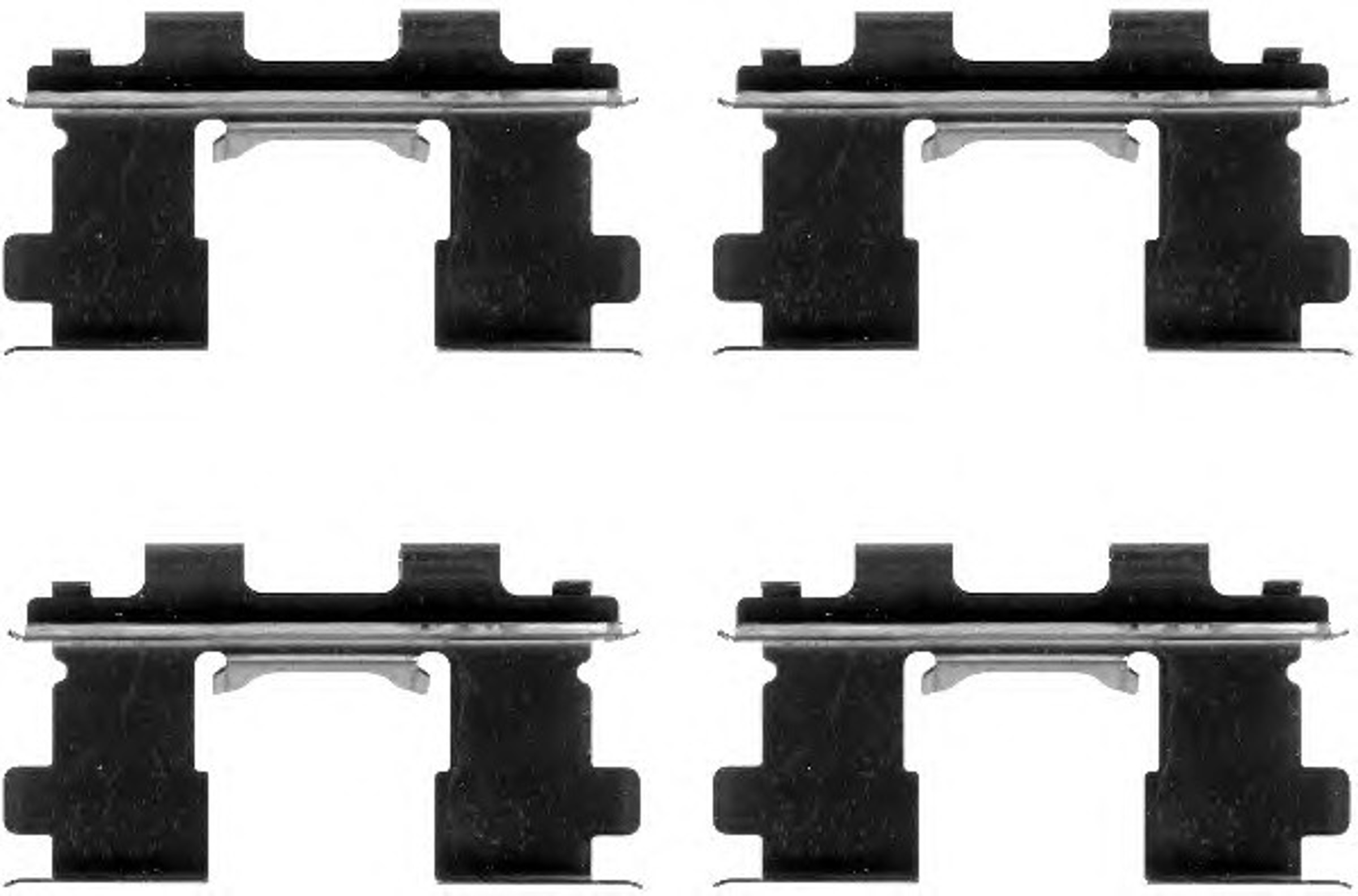 Пружинки тормозных колодок HELLA/BEHR/PAGID K0122