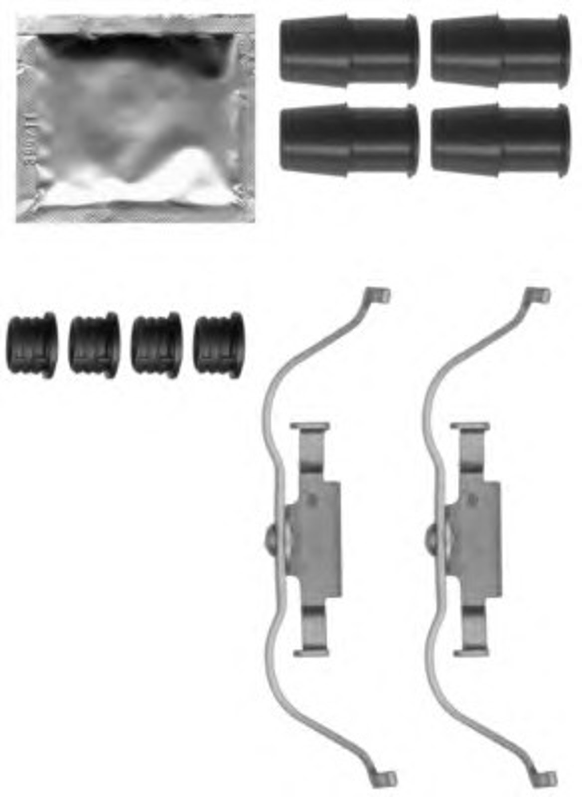 Пружинки тормозных колодок HELLA/BEHR/PAGID K0244