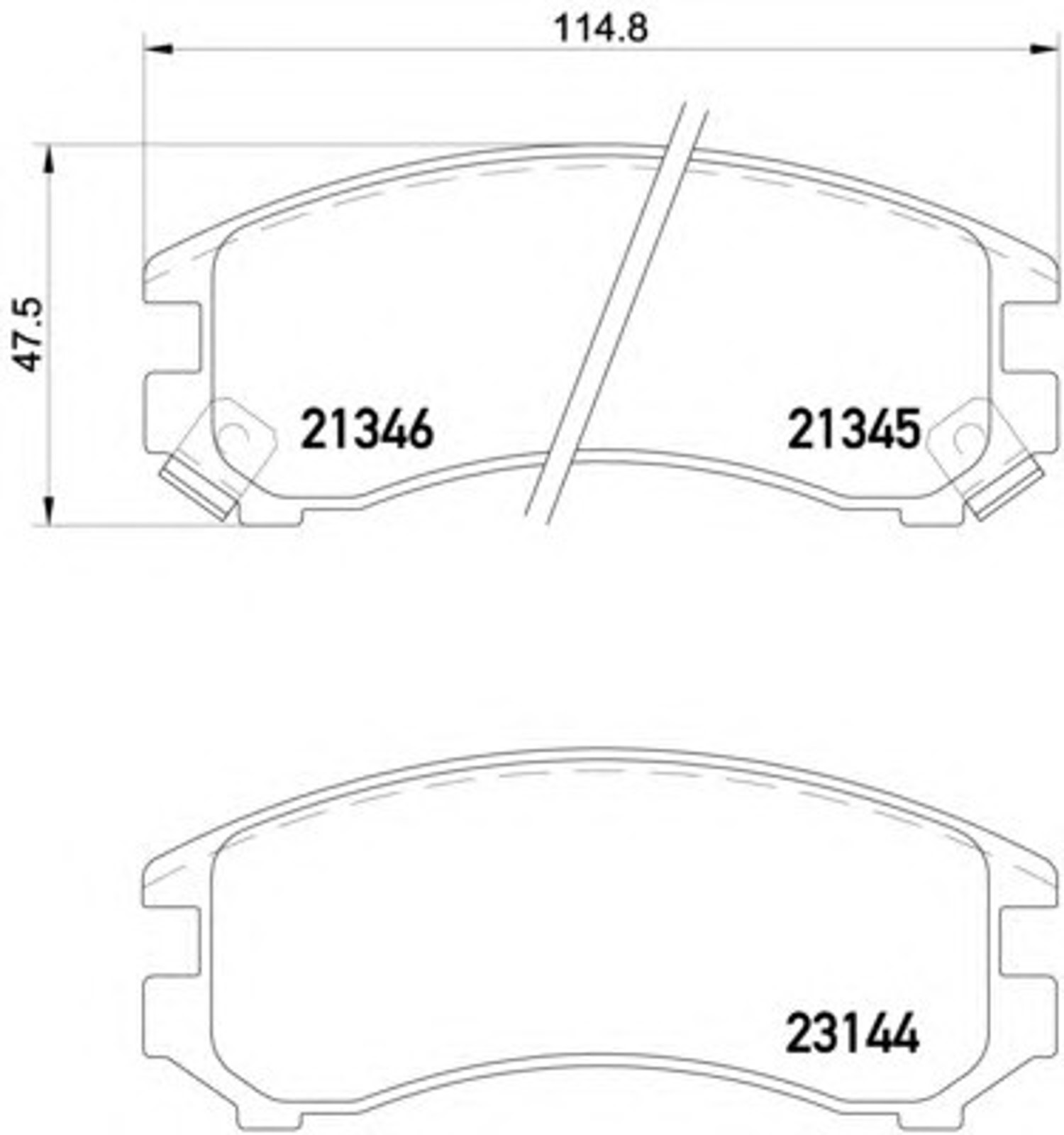 T0014 PAGID Колодки тормозные дисковые