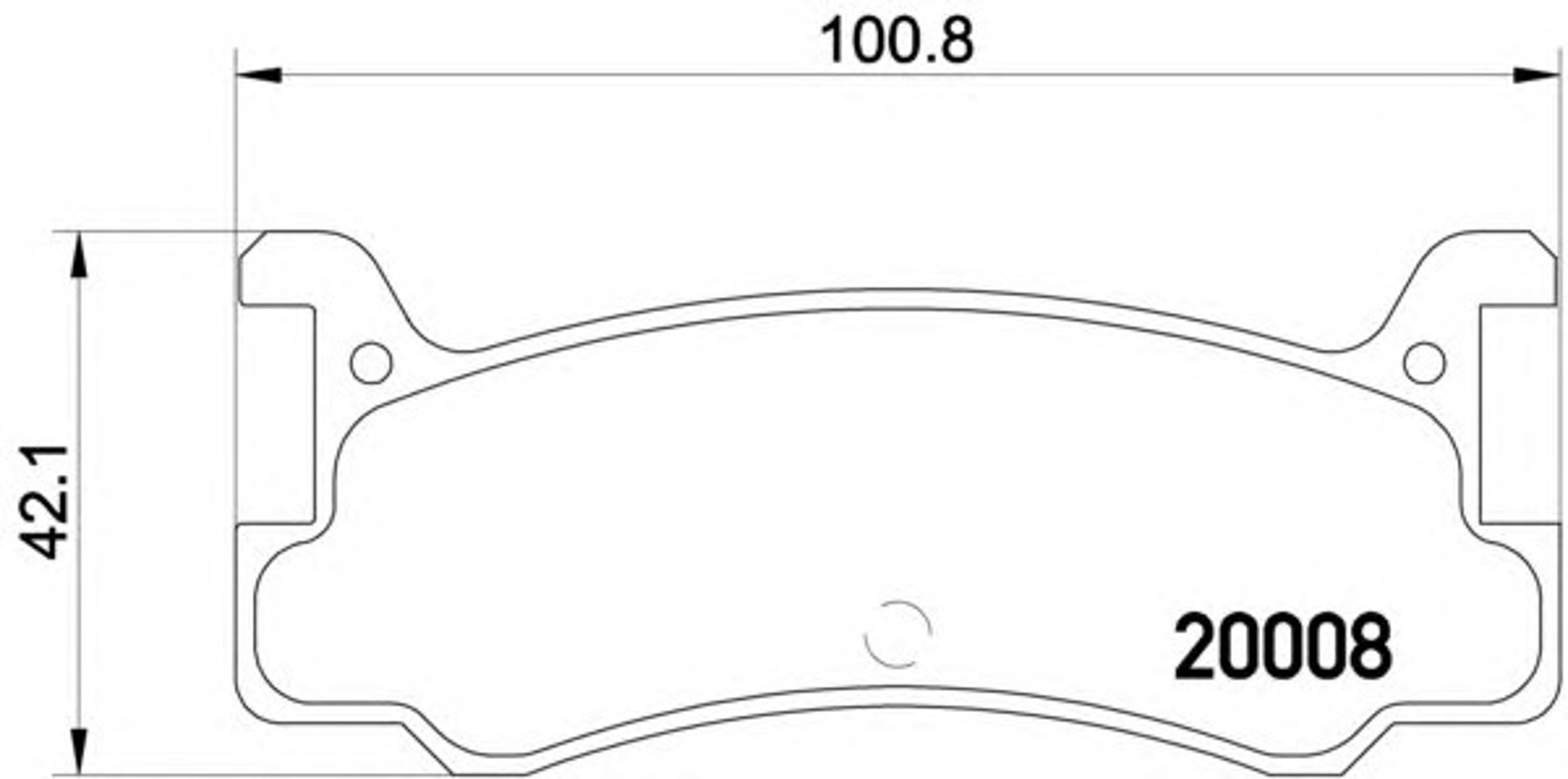 T0025 PAGID Колодки тормозные дисковые