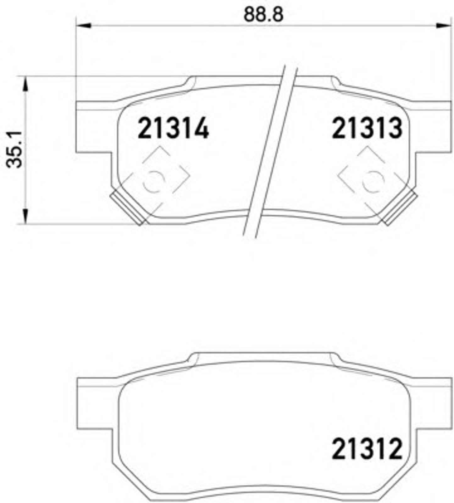 T0034 PAGID Колодки тормозные дисковые