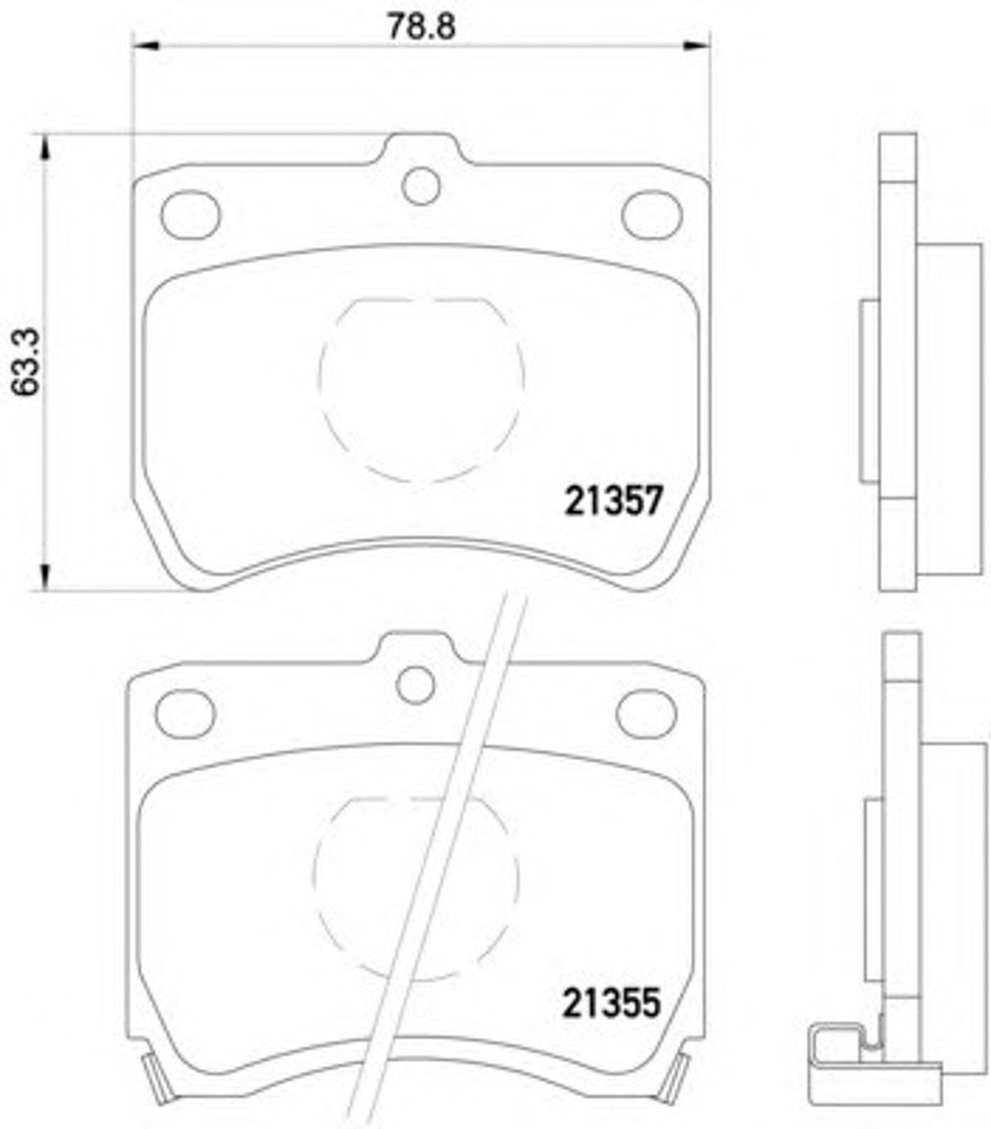 T0035 PAGID Колодки тормозные дисковые