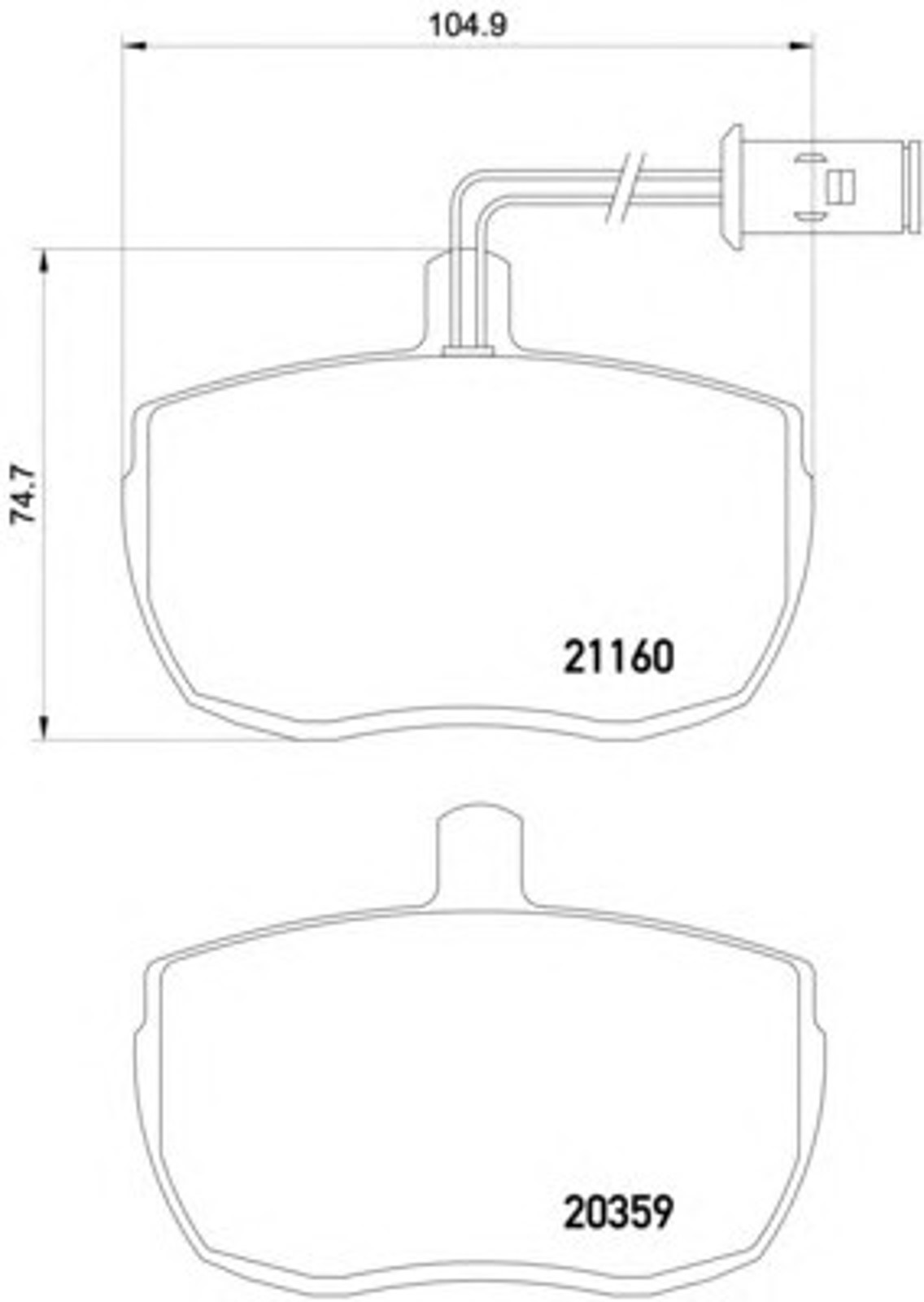 Колодки тормозные дисковые HELLA/BEHR/PAGID T0062