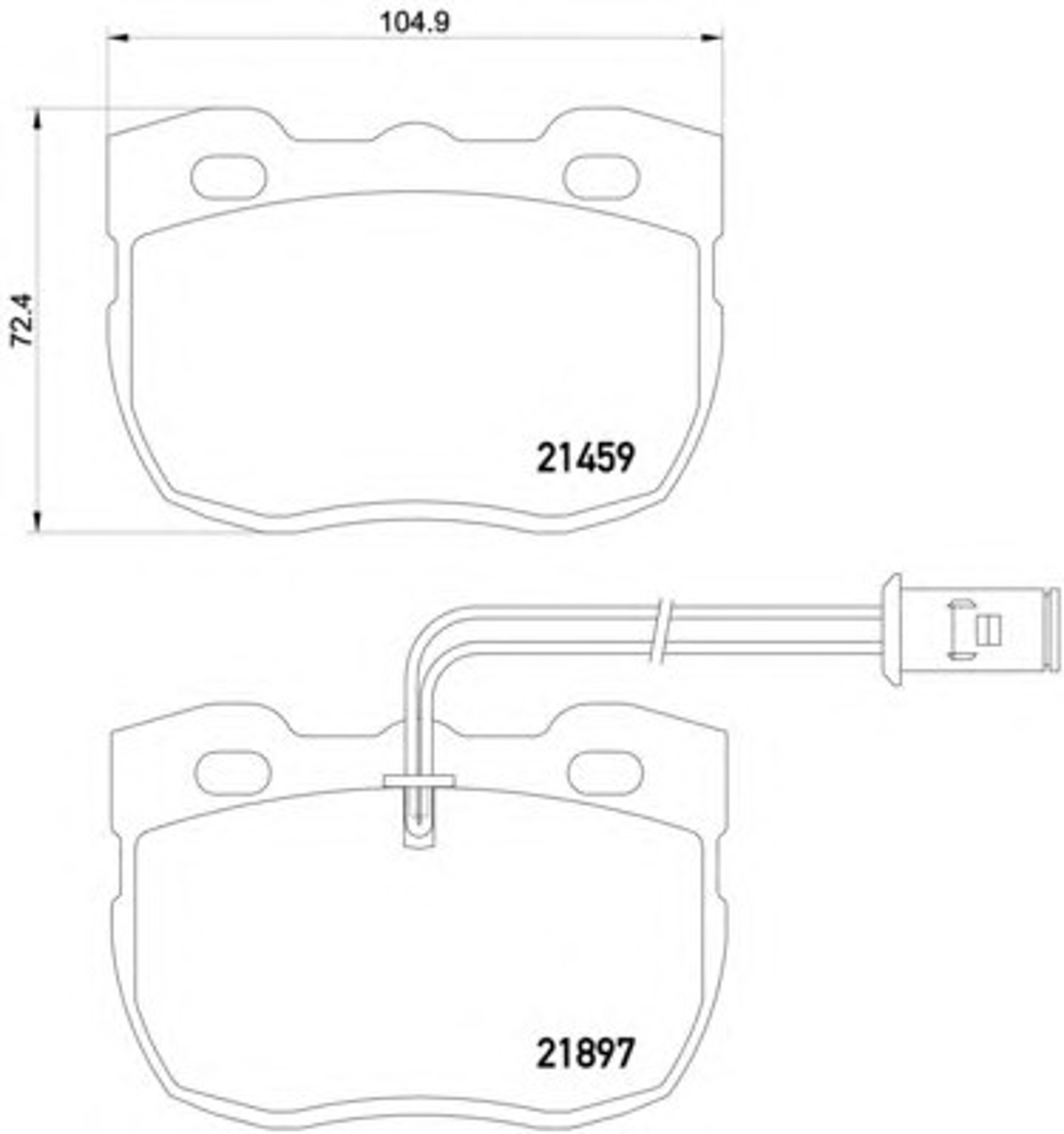Колодки тормозные дисковые HELLA/BEHR/PAGID T0063